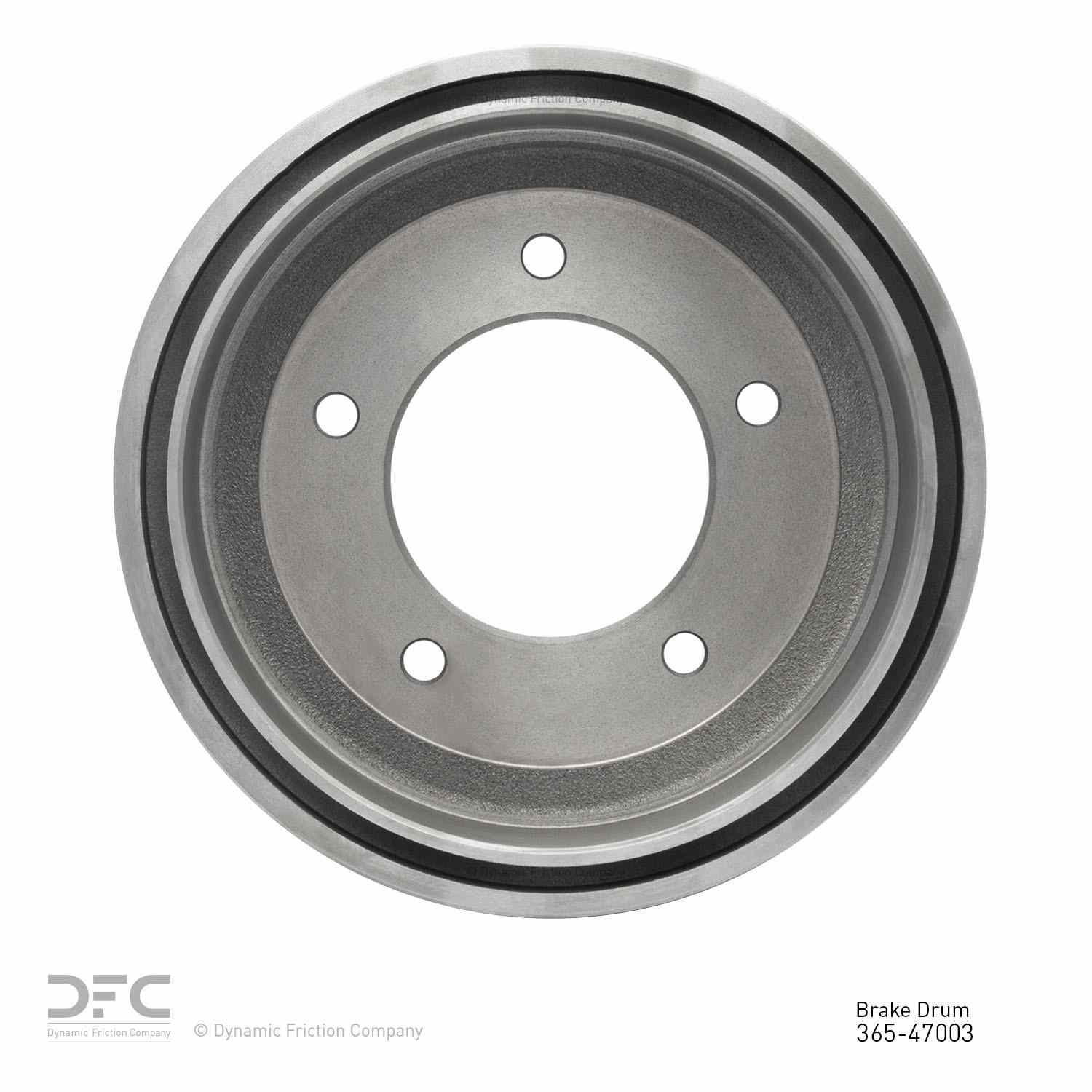 Dynamic Friction Company Brake Drum 365-47003
