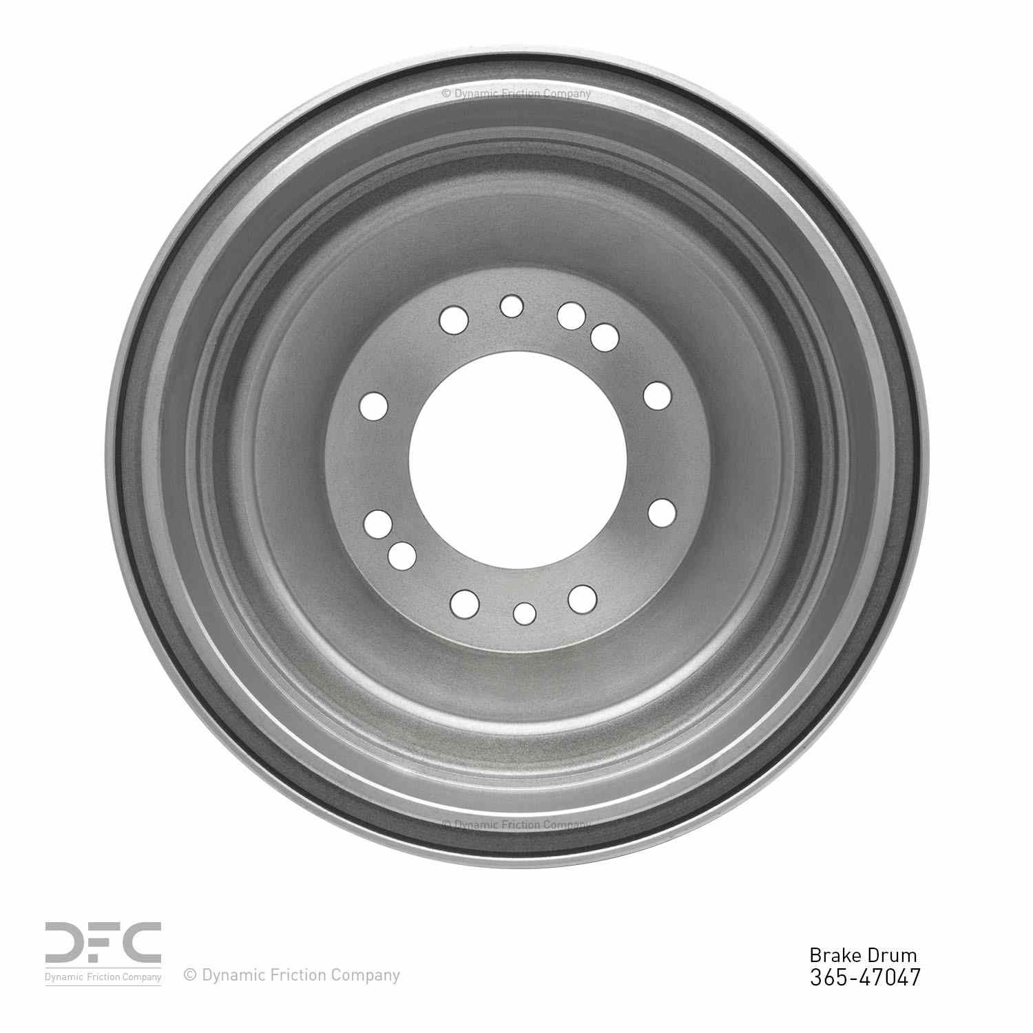 Dynamic Friction Company Brake Drum 365-47047