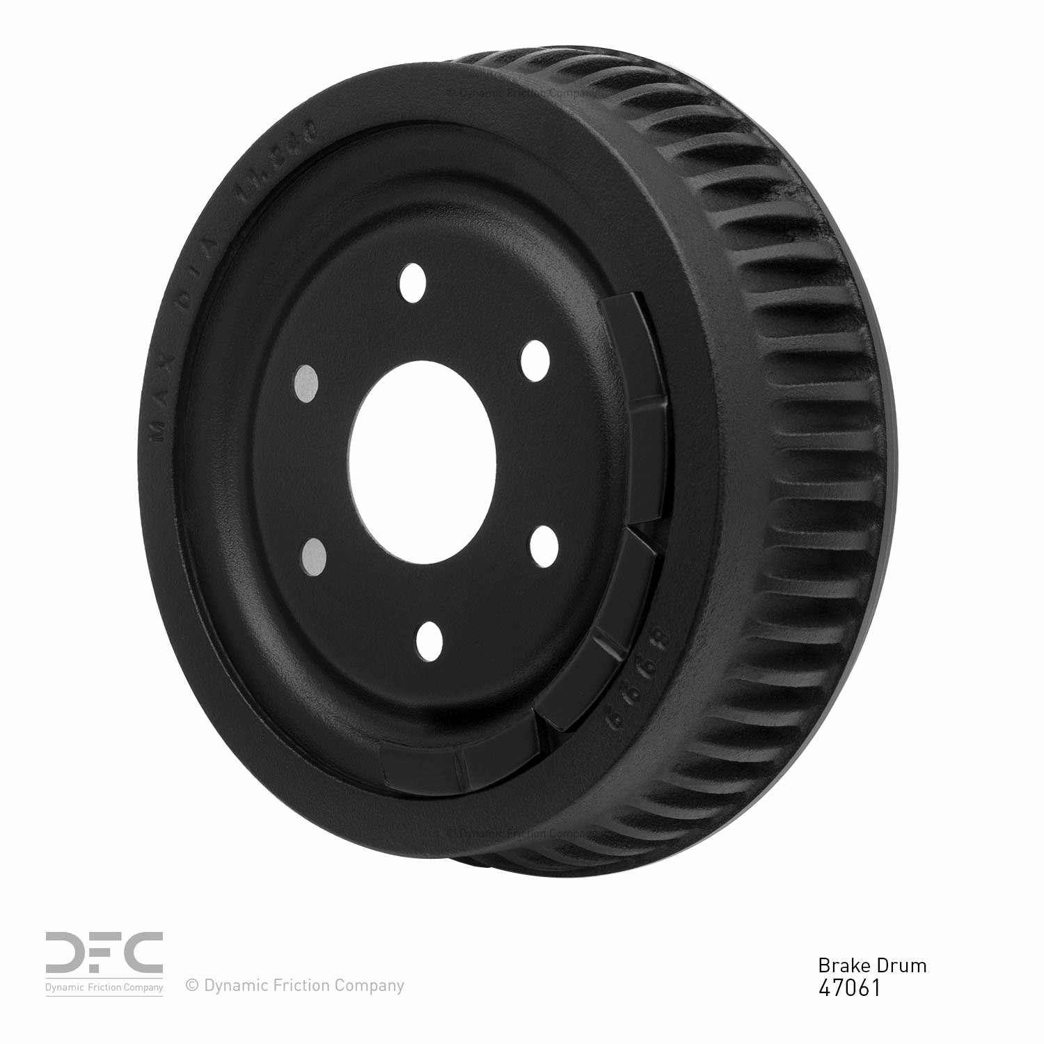 Dynamic Friction Company Brake Drum 365-47061
