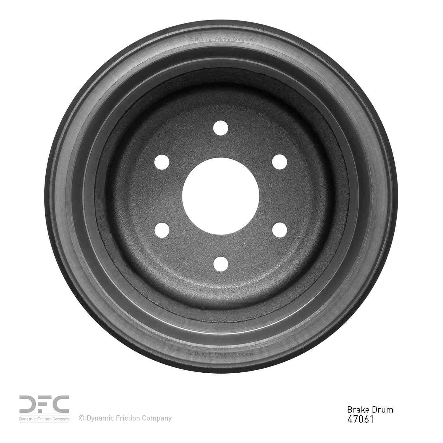 Dynamic Friction Company Brake Drum 365-47061