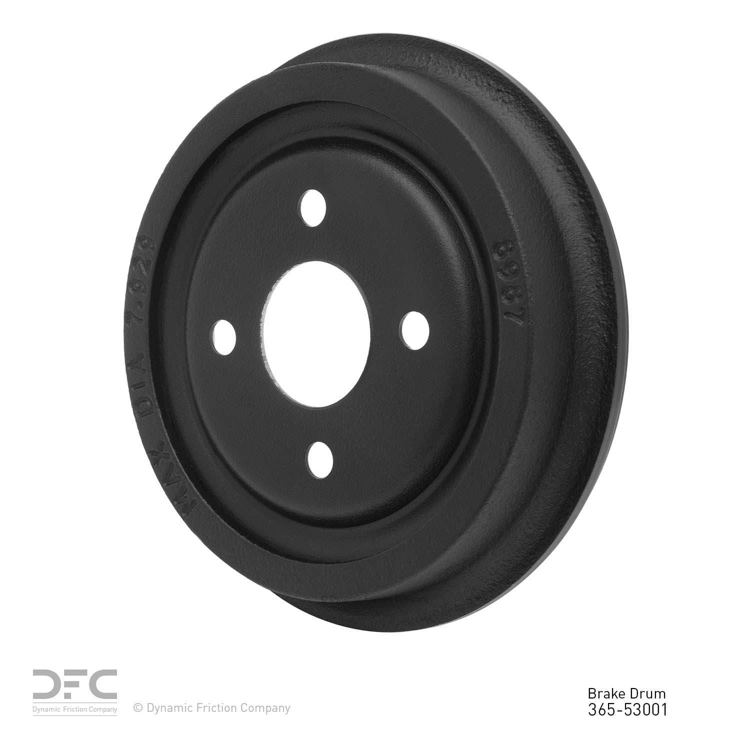 Dynamic Friction Company Brake Drum 365-53001