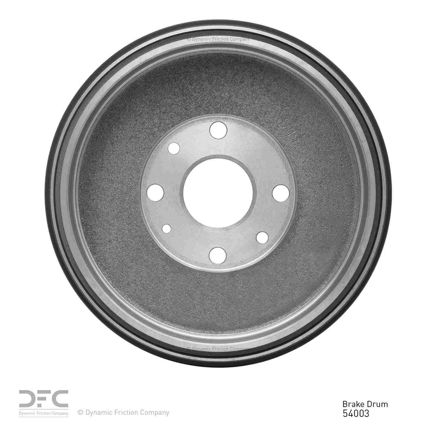 Dynamic Friction Company Brake Drum 365-54003