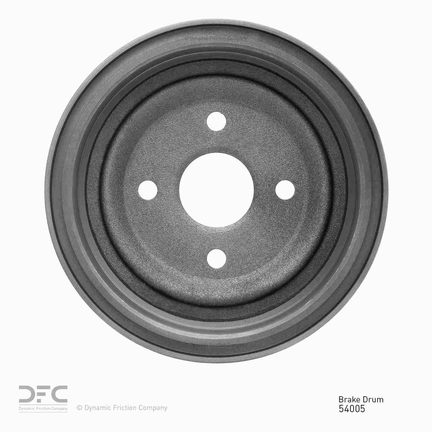 Dynamic Friction Company Brake Drum 365-54005