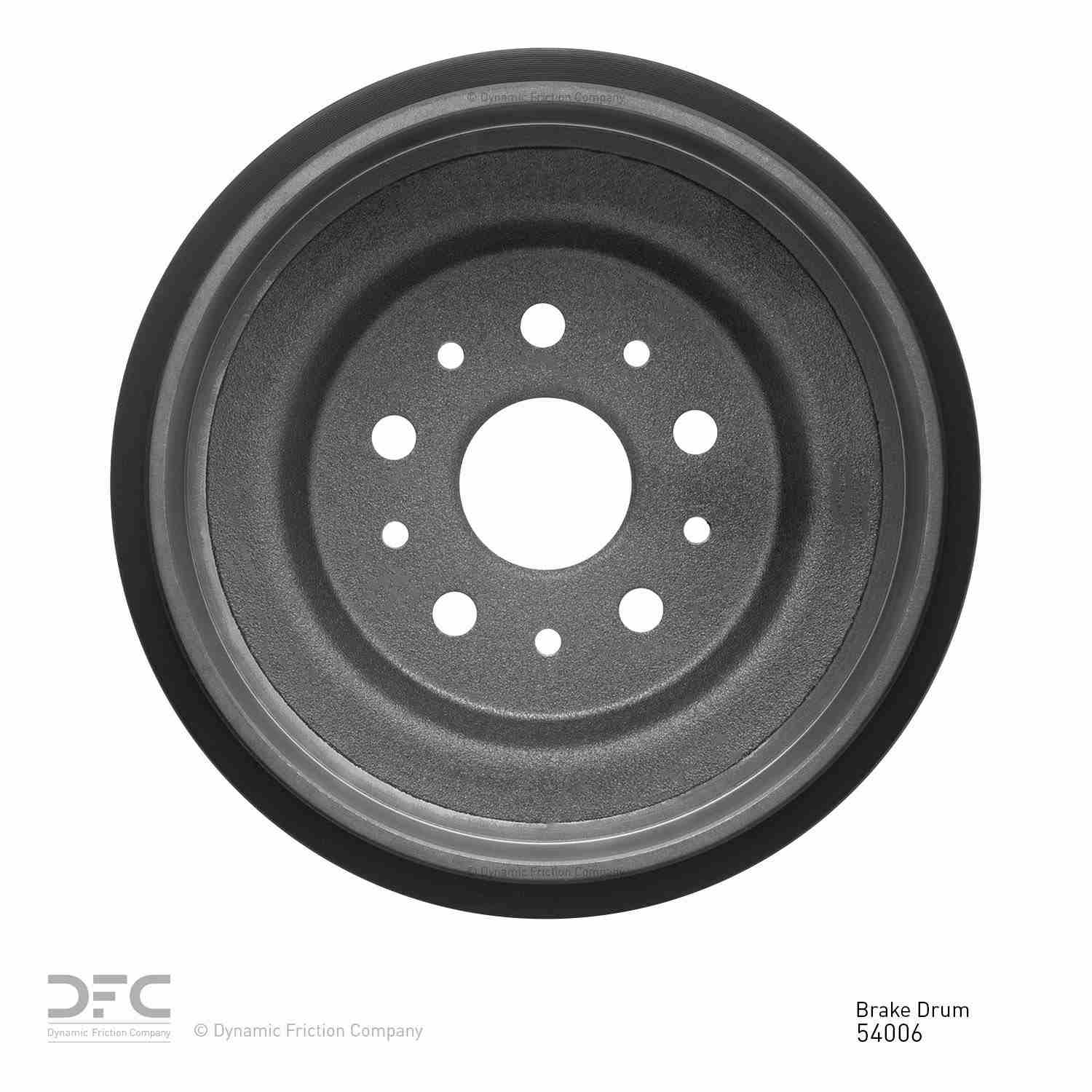Dynamic Friction Company Brake Drum 365-54006