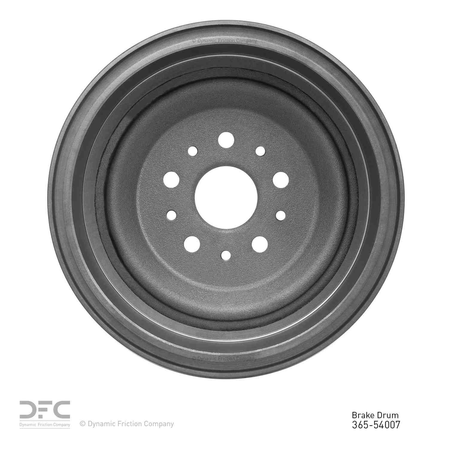Dynamic Friction Company Brake Drum 365-54007