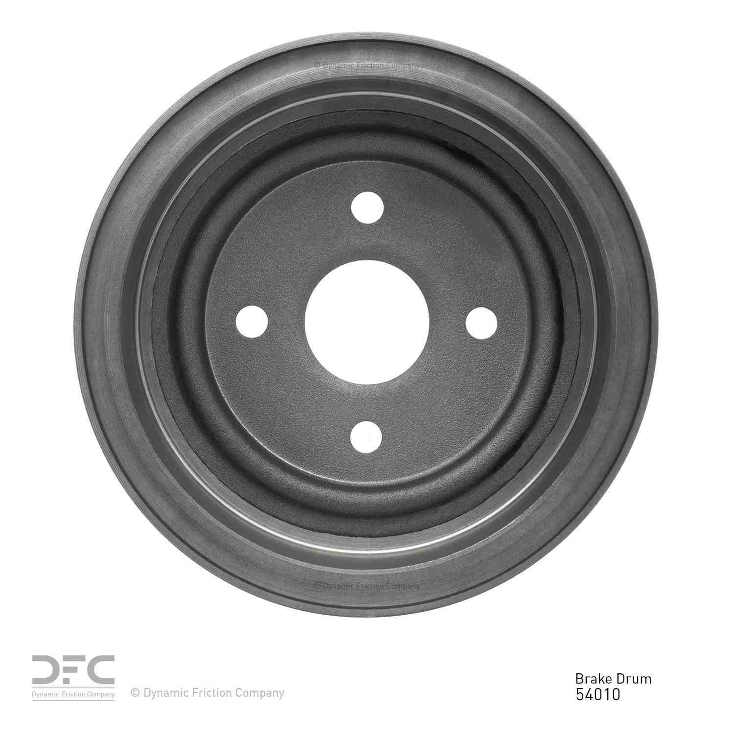 Dynamic Friction Company Brake Drum 365-54010
