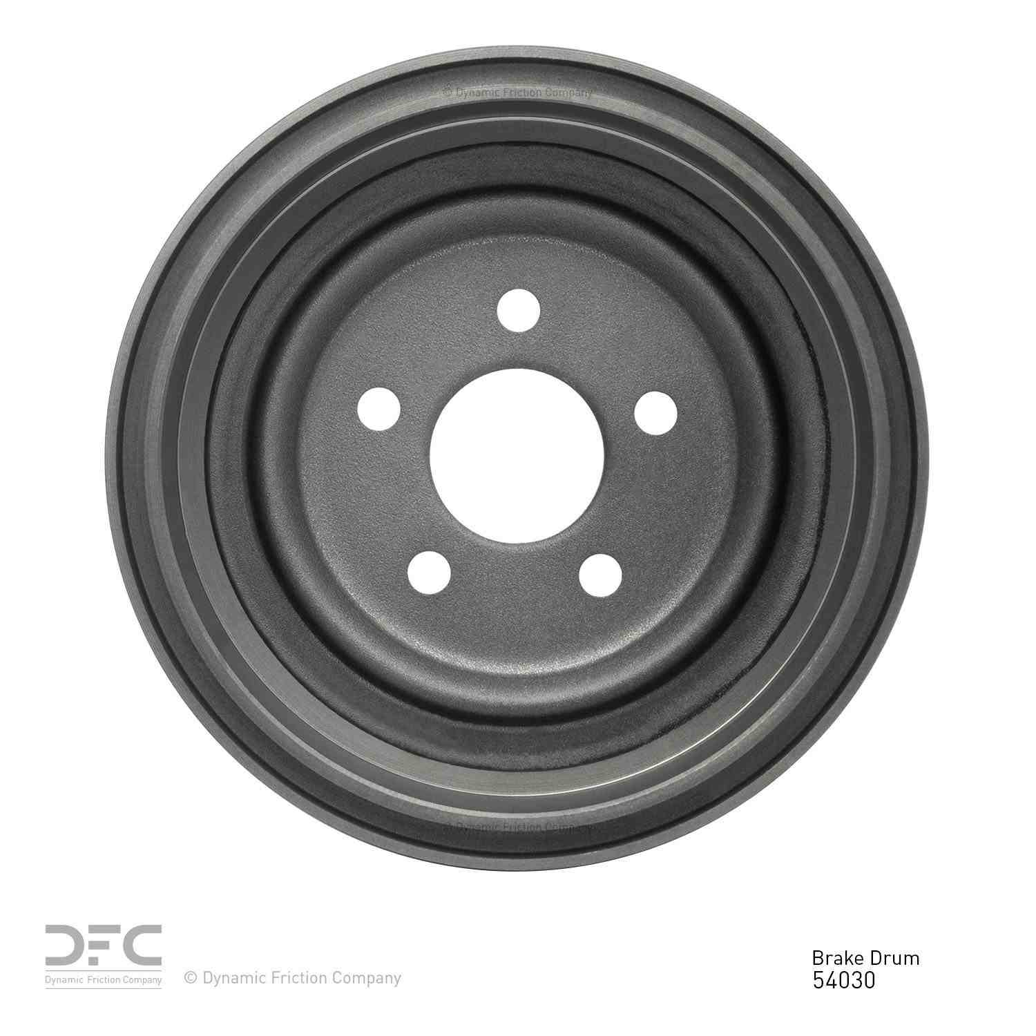 Dynamic Friction Company Brake Drum 365-54030