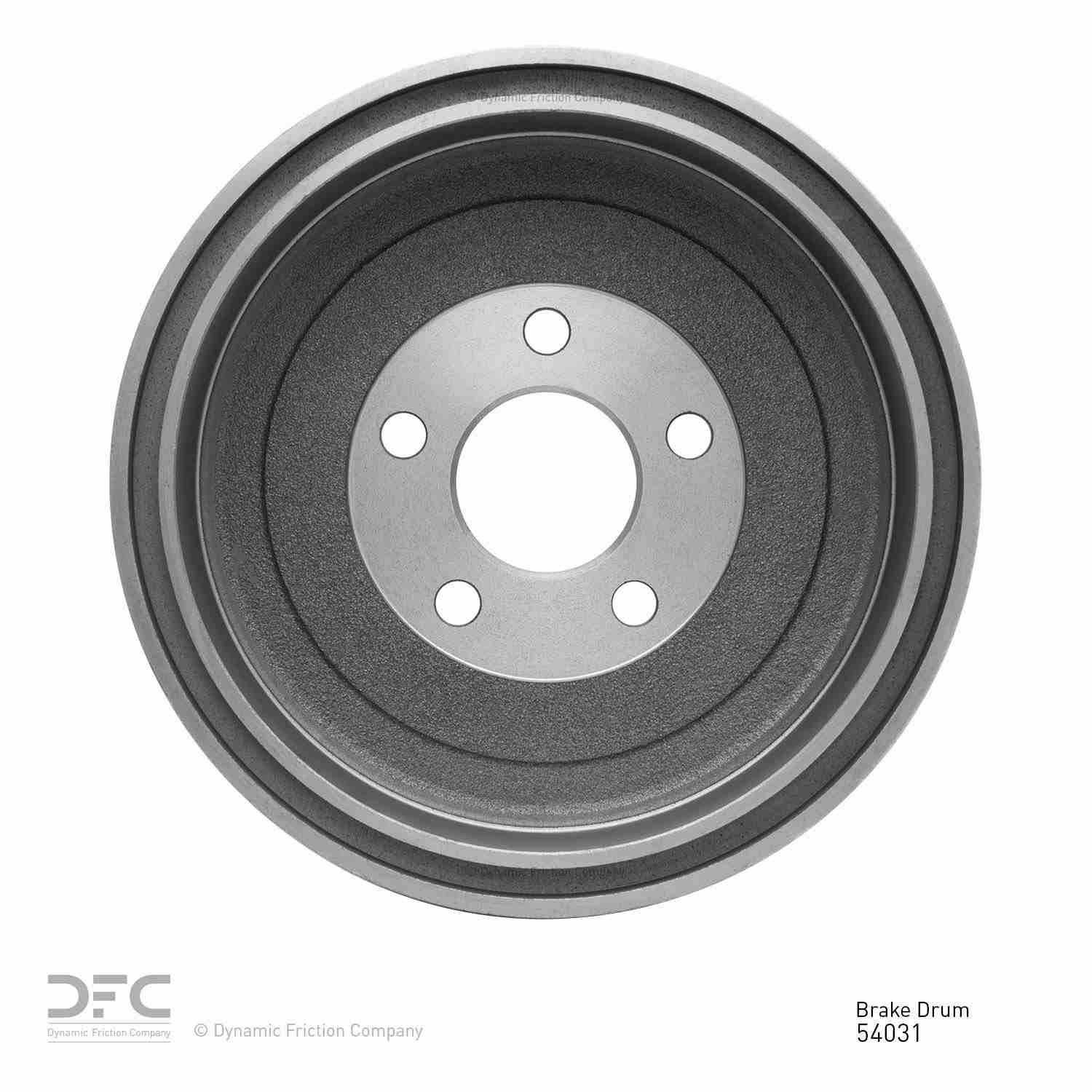 Dynamic Friction Company Brake Drum 365-54031