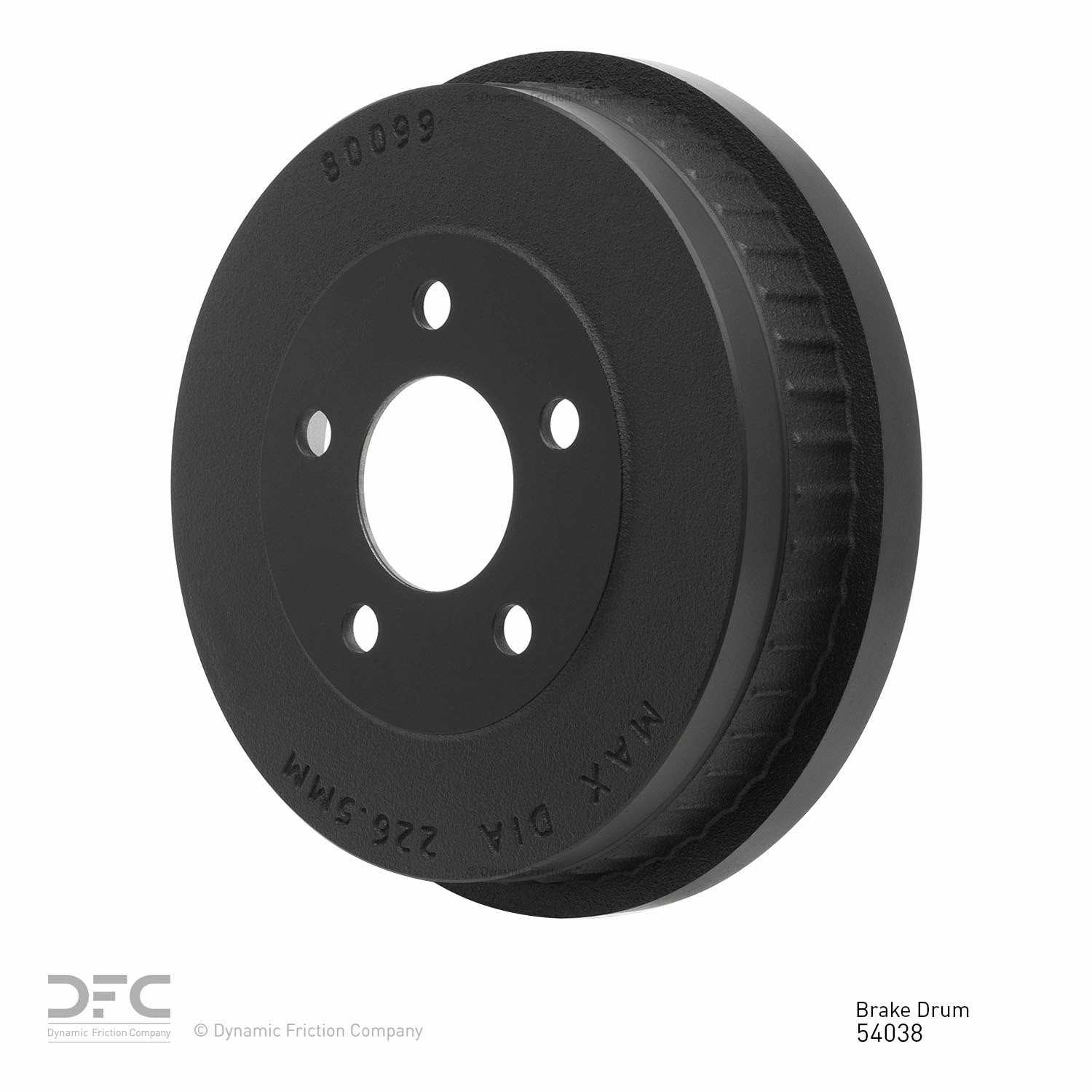 Dynamic Friction Company Brake Drum 365-54038