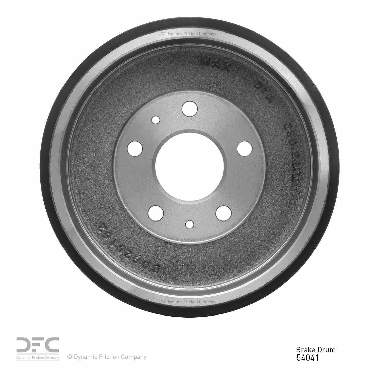 Dynamic Friction Company Brake Drum 365-54041