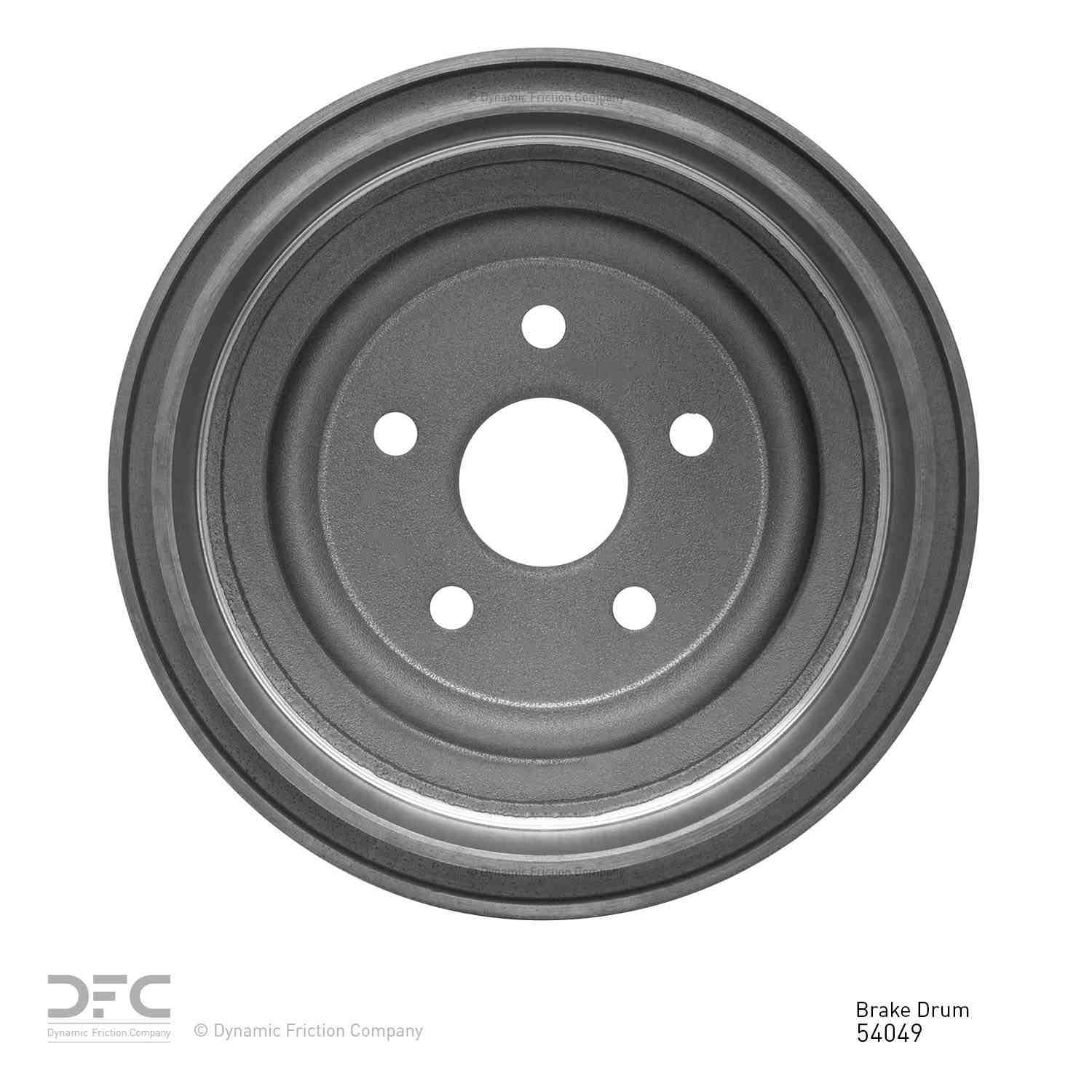 Dynamic Friction Company Brake Drum 365-54049