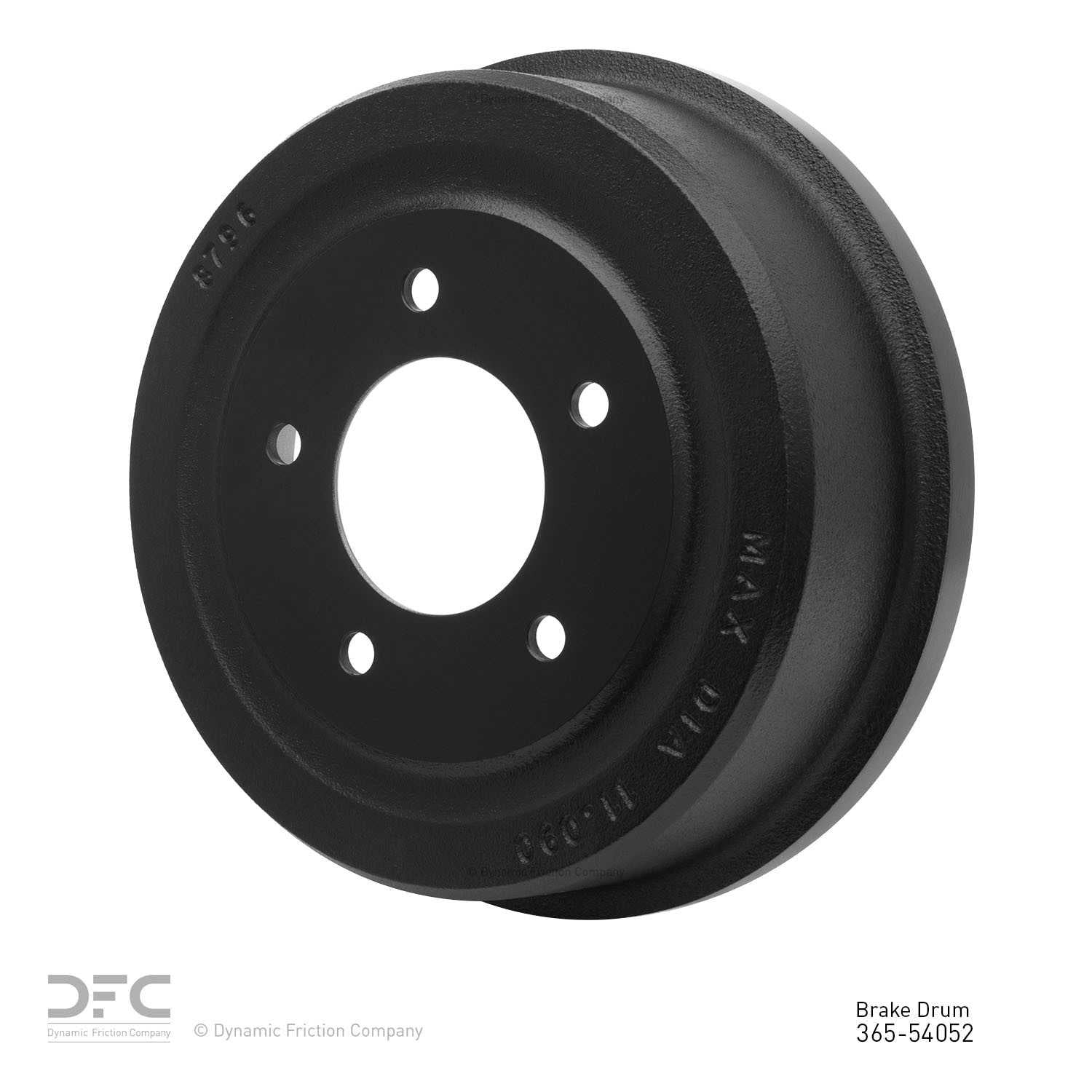Dynamic Friction Company Brake Drum 365-54052