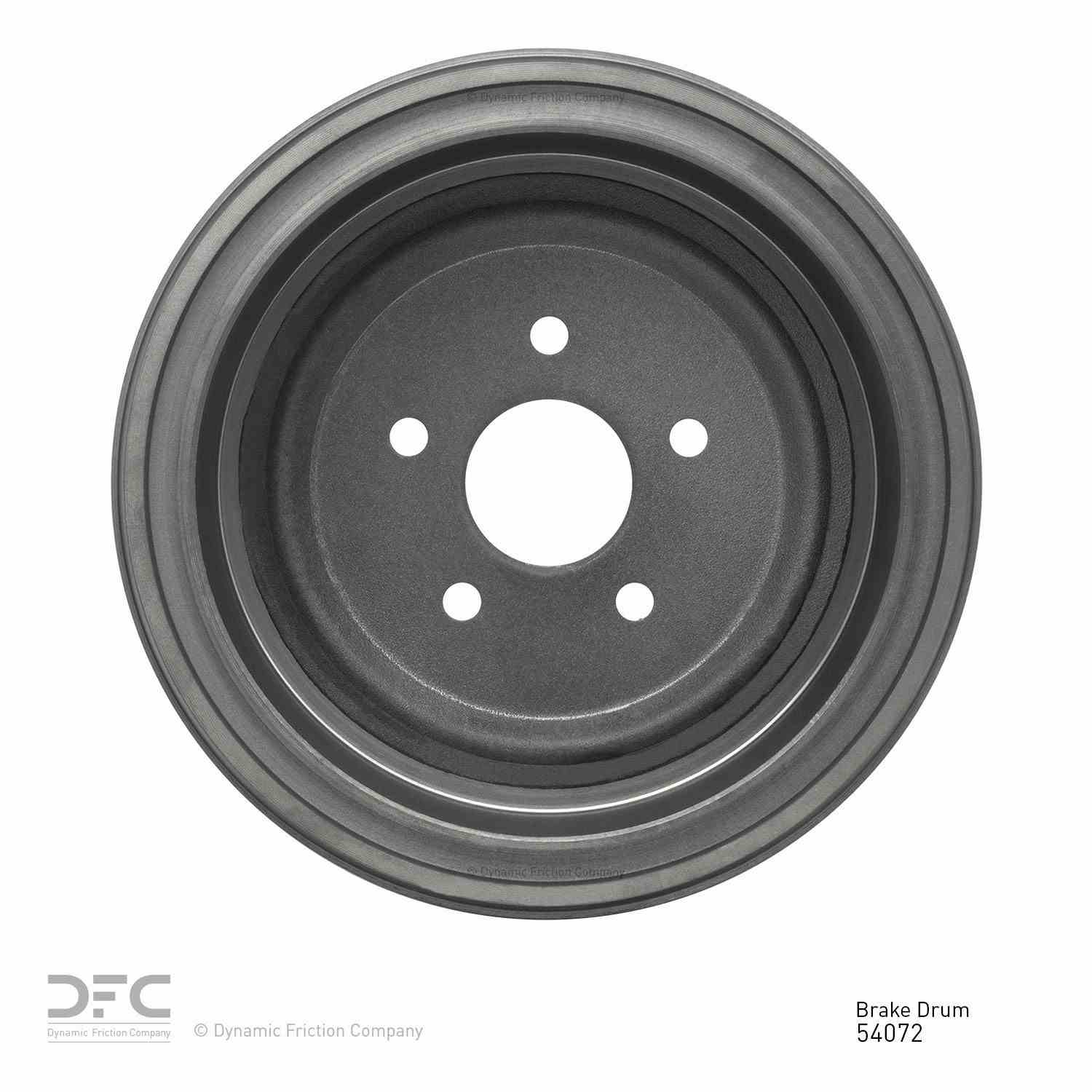 Dynamic Friction Company Brake Drum 365-54072