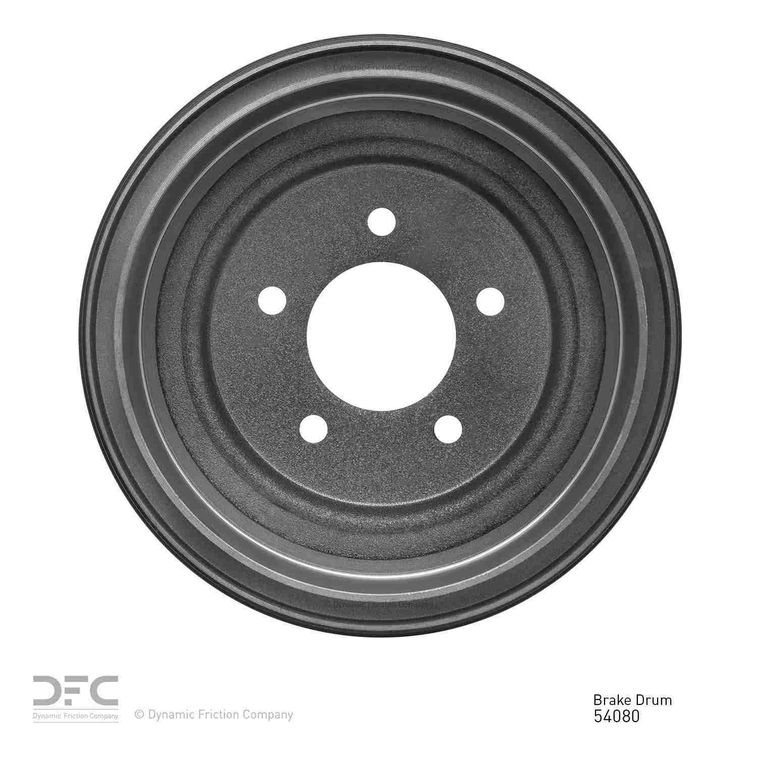 Dynamic Friction Company Brake Drum 365-54080