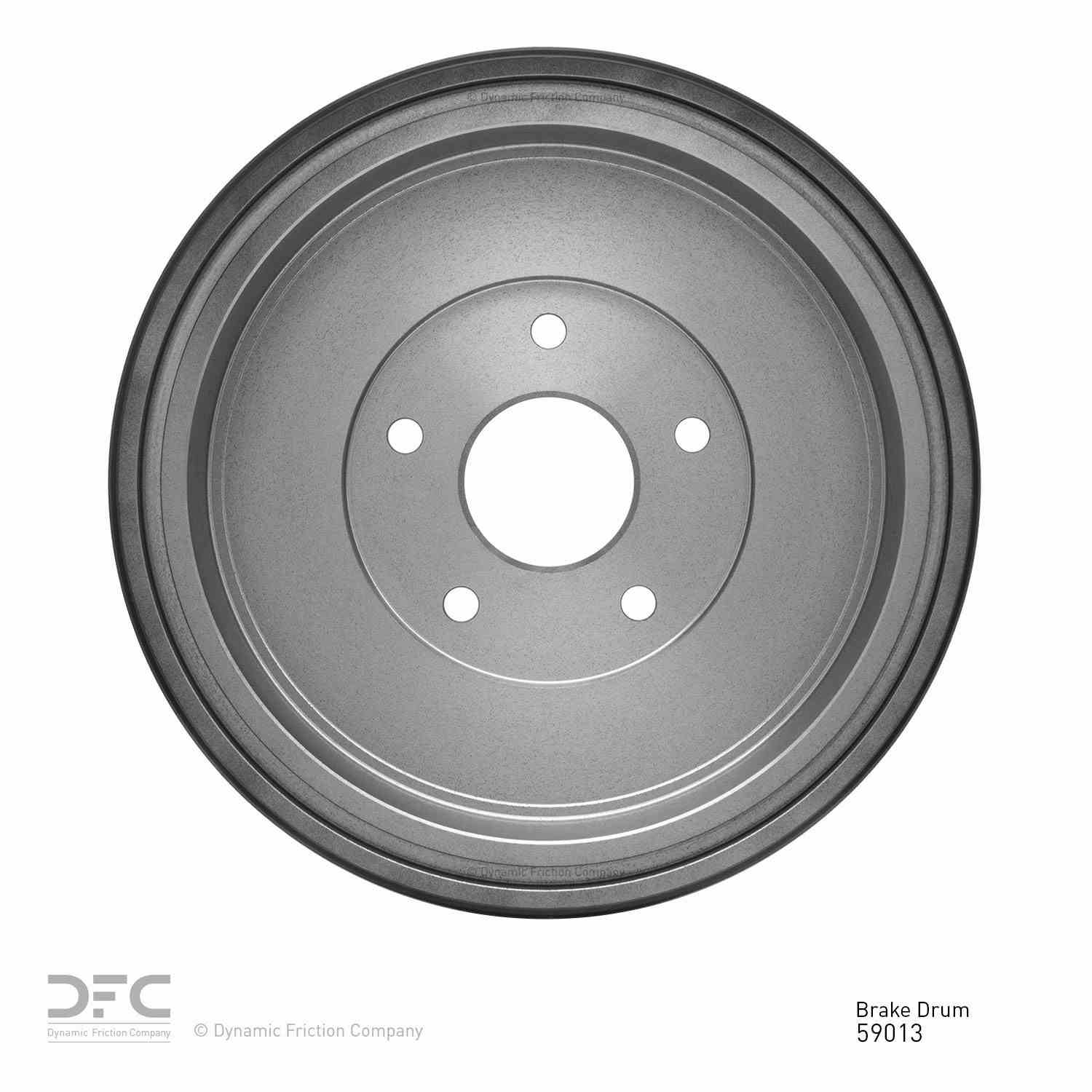 Dynamic Friction Company Brake Drum 365-59013