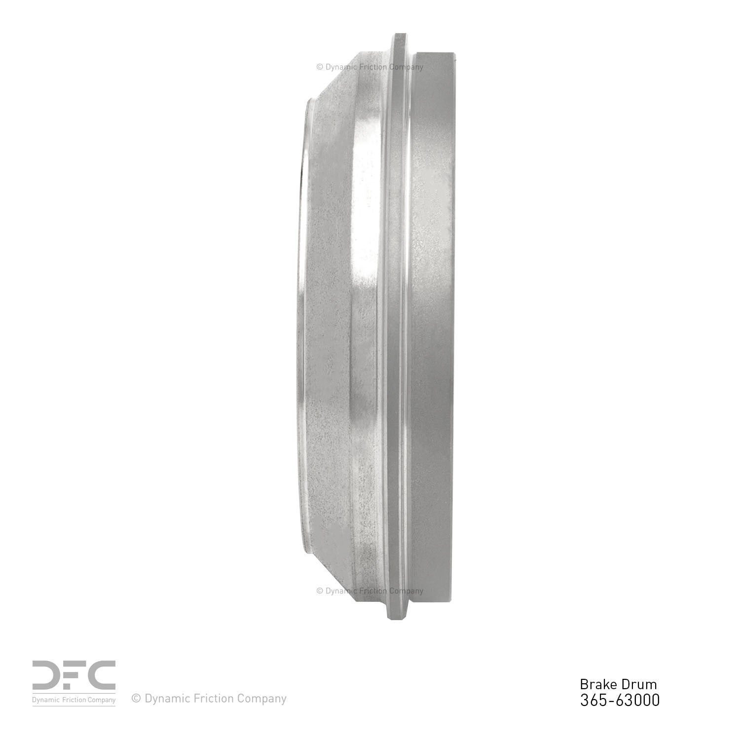 Dynamic Friction Company Brake Drum 365-63000