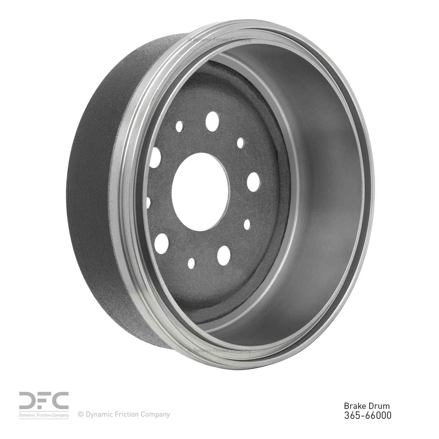 Dynamic Friction Company Brake Drum 365-66000