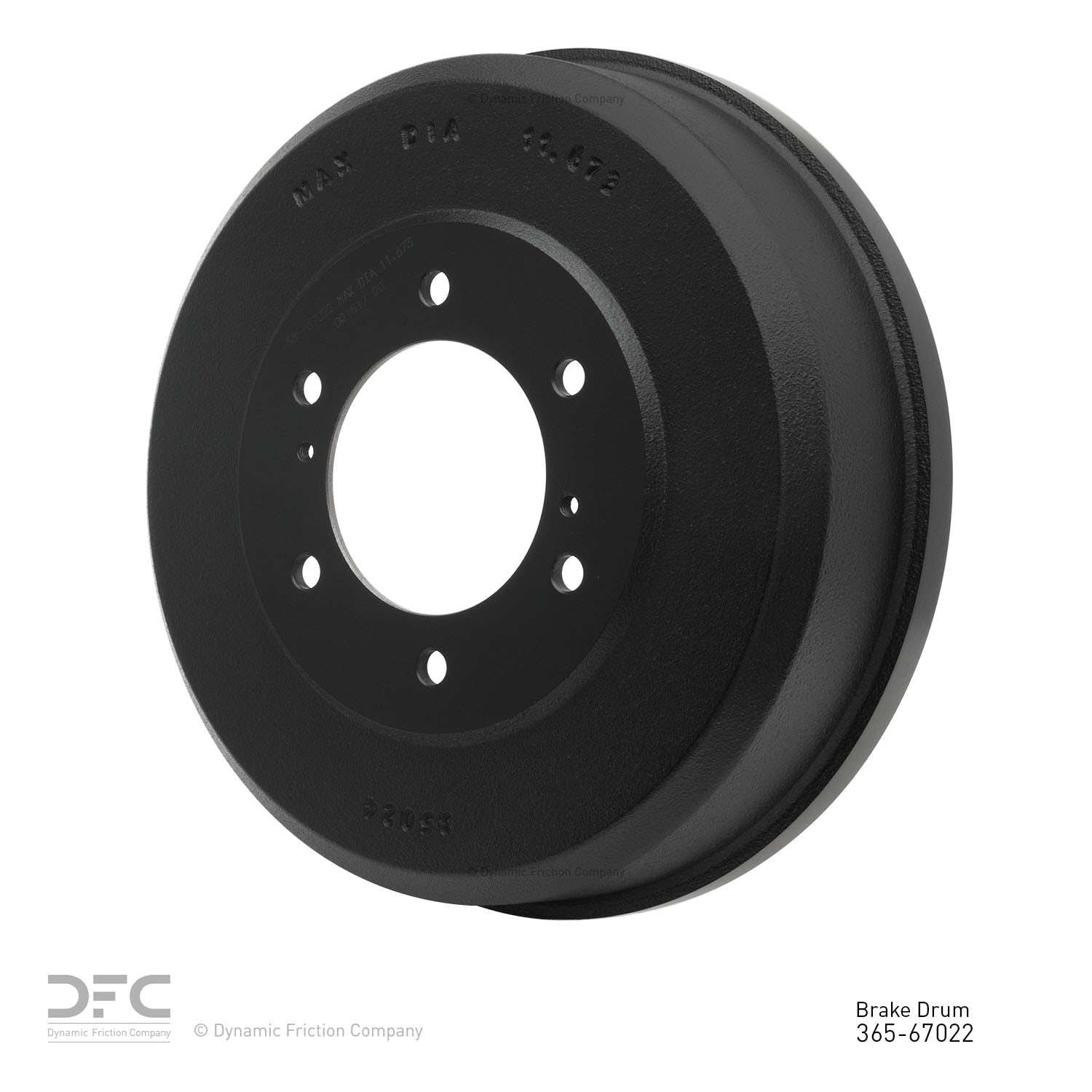 Dynamic Friction Company Brake Drum 365-67022