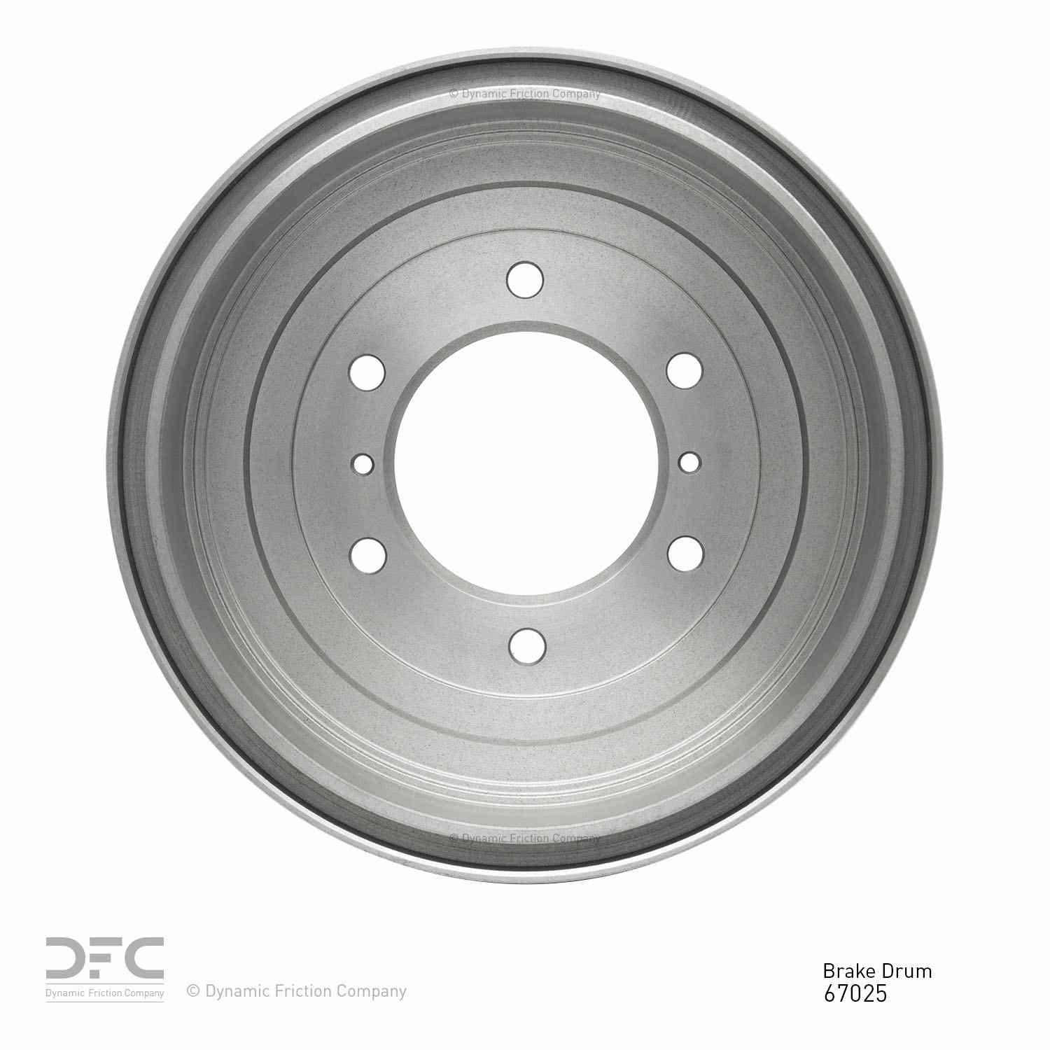 Dynamic Friction Company Brake Drum 365-67025