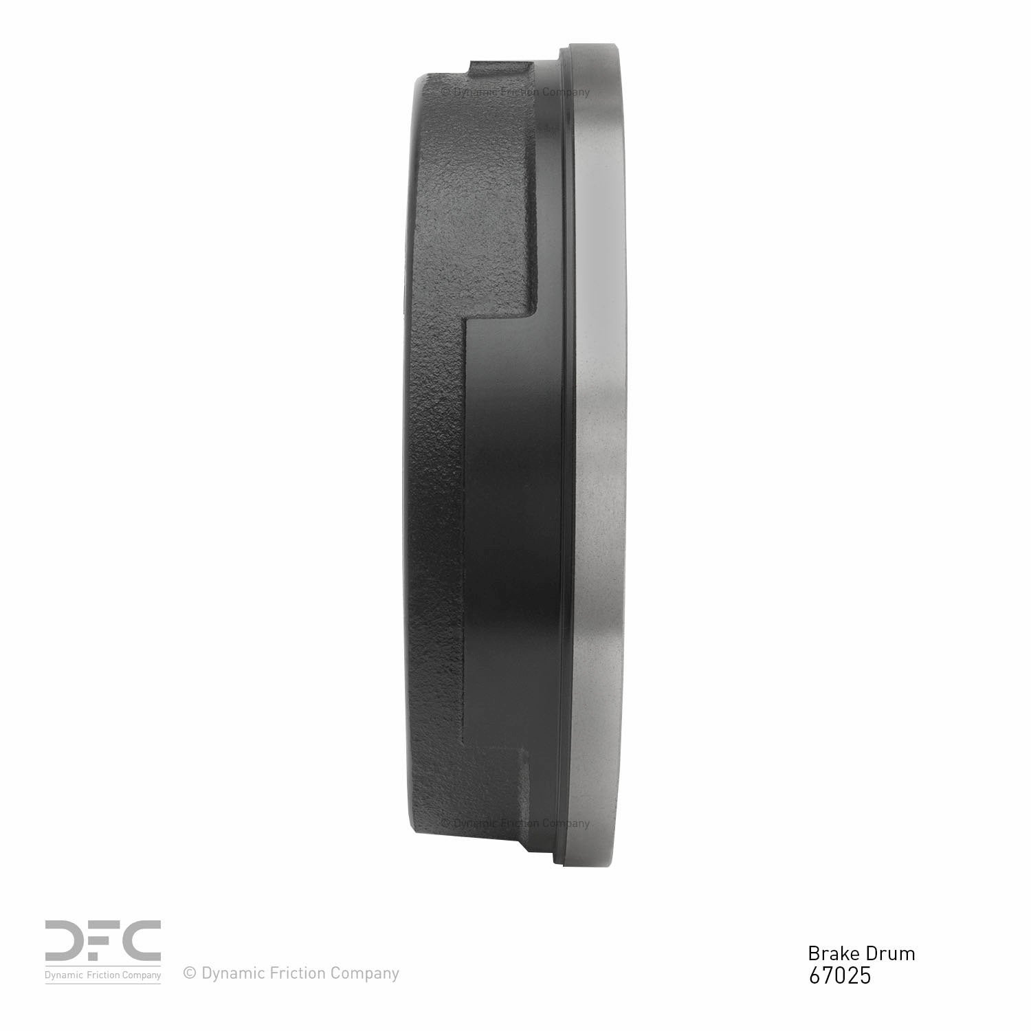 Dynamic Friction Company Brake Drum 365-67025