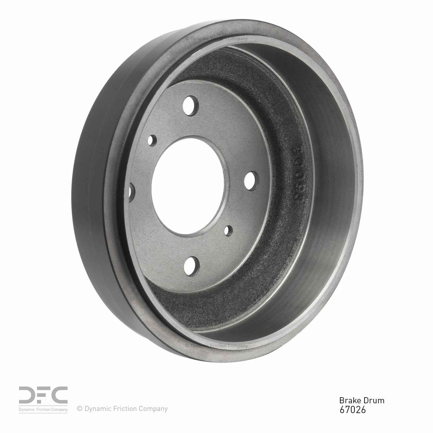 Dynamic Friction Company Brake Drum 365-67026
