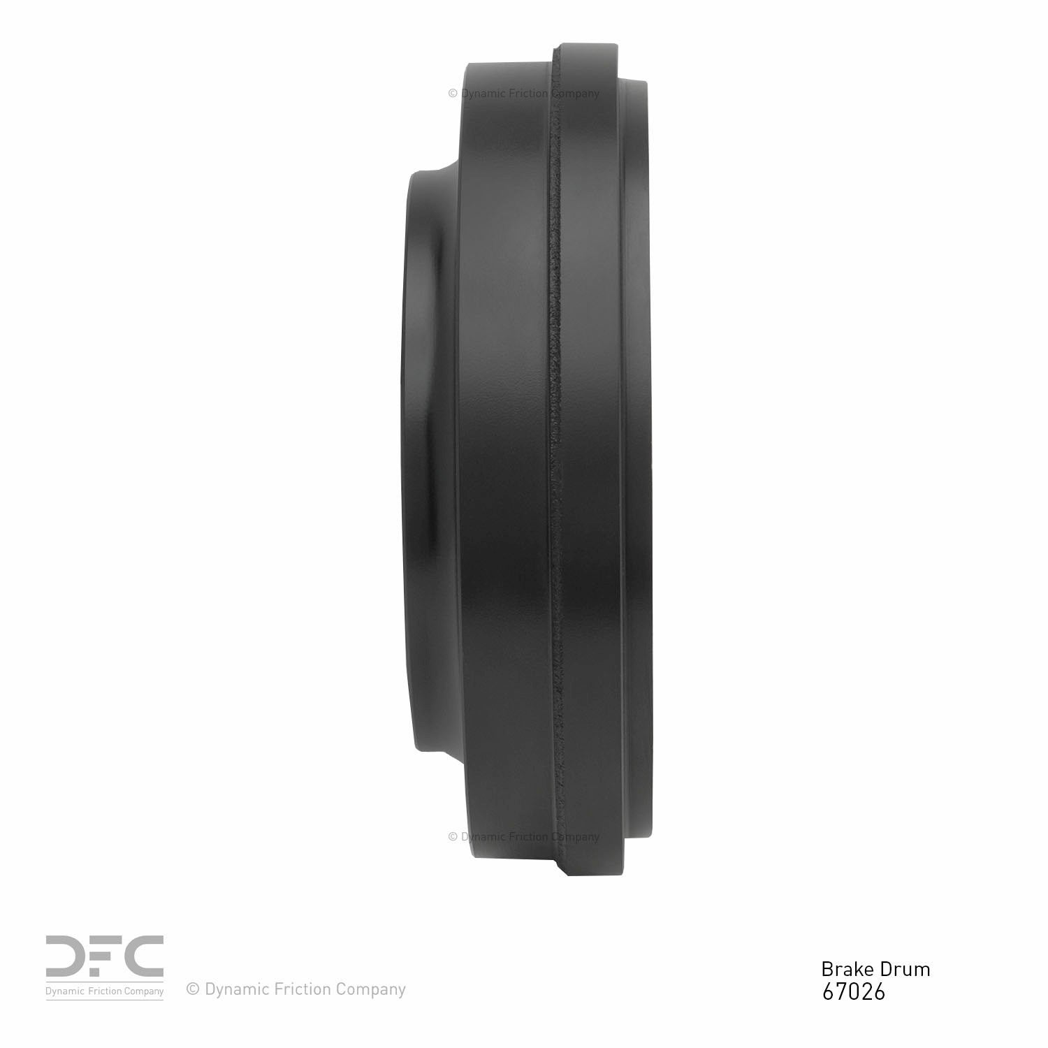 Dynamic Friction Company Brake Drum 365-67026