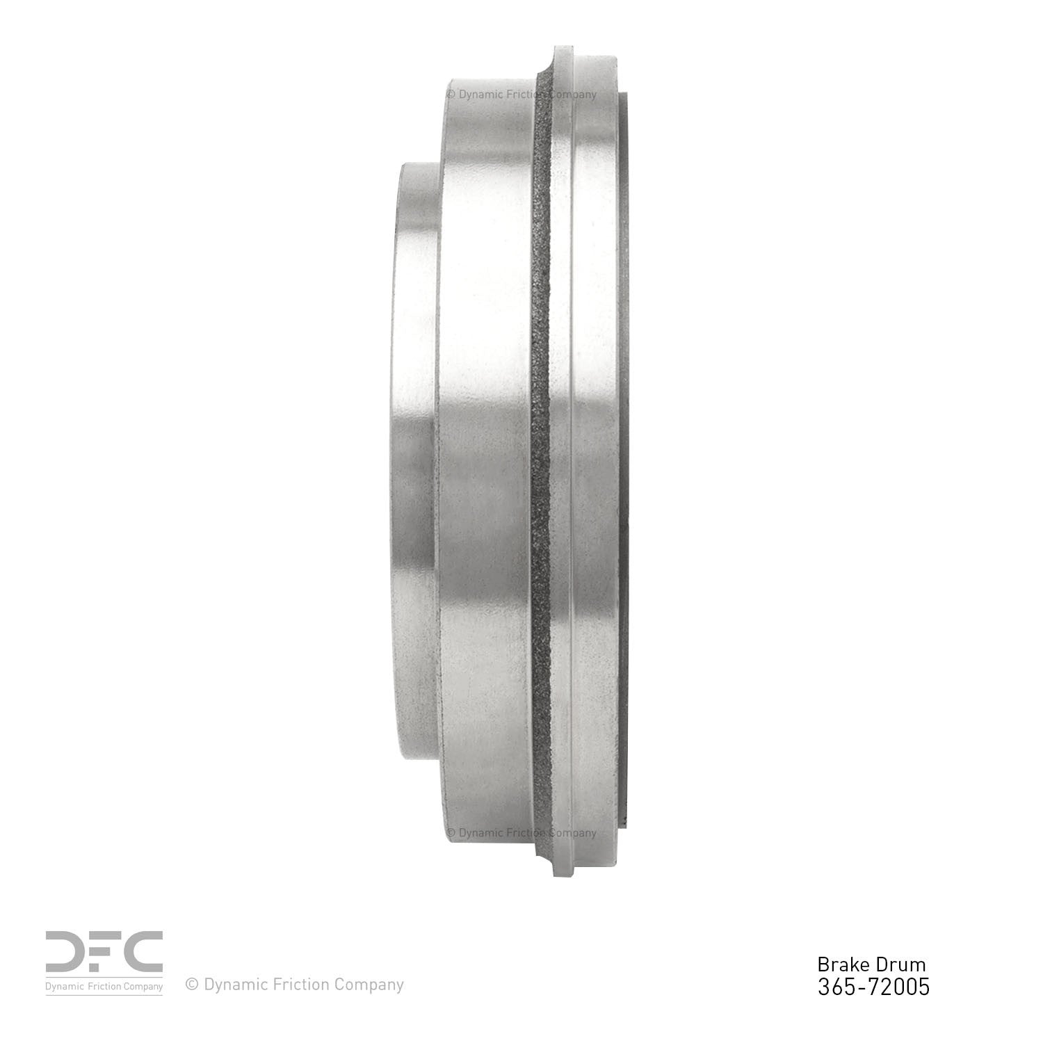 Dynamic Friction Company Brake Drum 365-72005