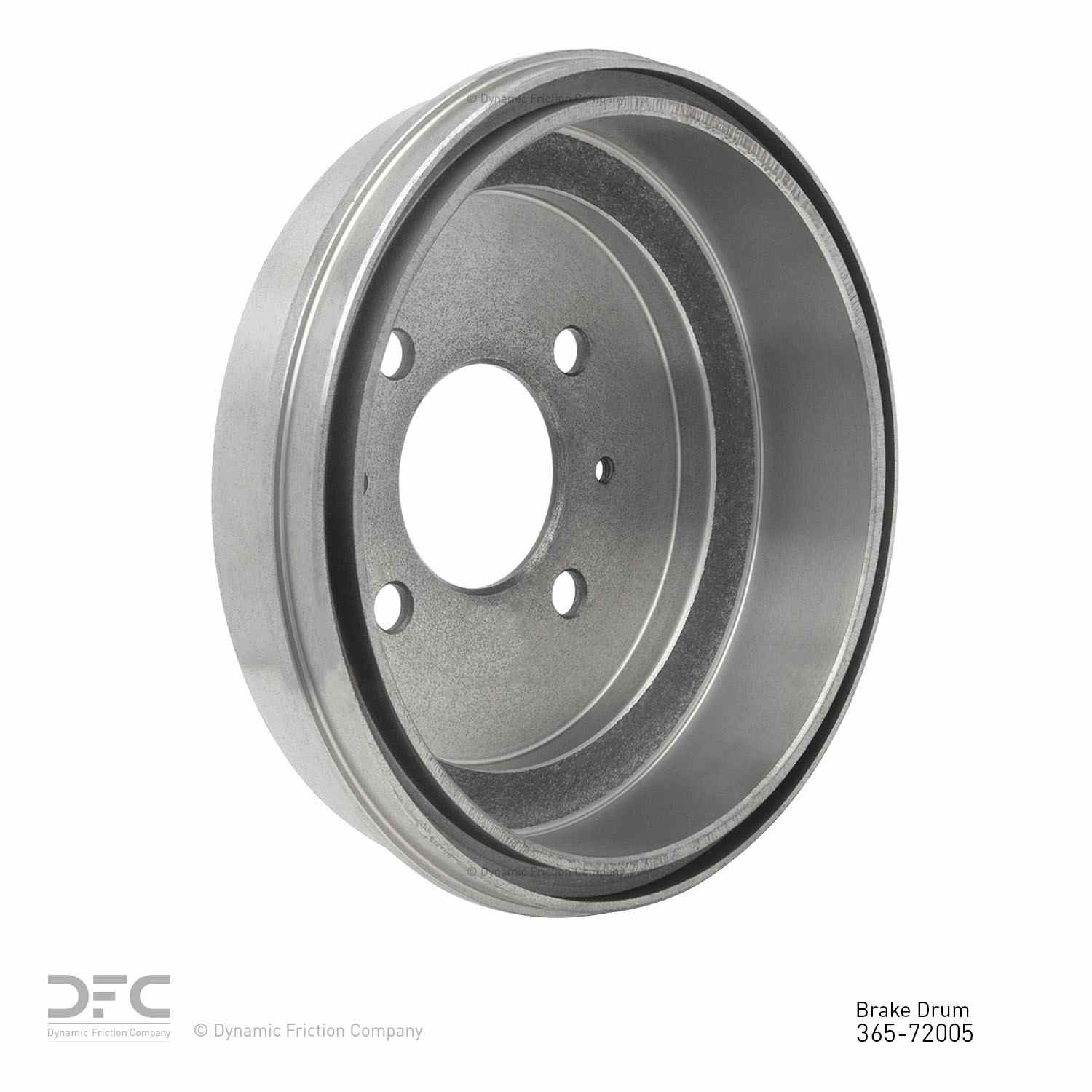 Dynamic Friction Company Brake Drum 365-72005