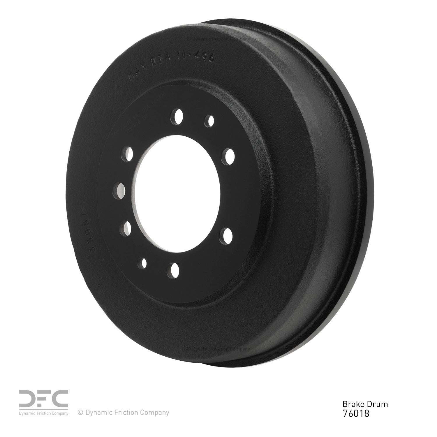 Dynamic Friction Company Brake Drum 365-76018