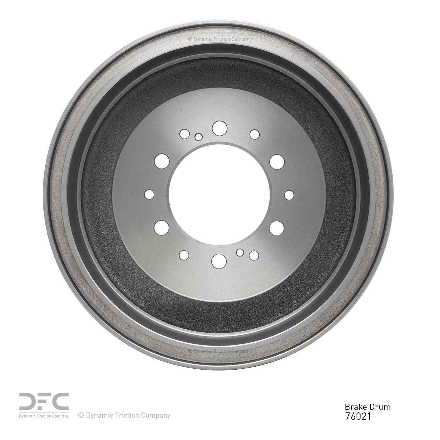 Dynamic Friction Company Brake Drum 365-76021