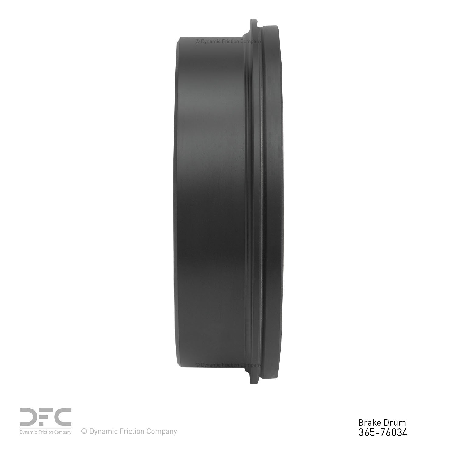 Dynamic Friction Company Brake Drum 365-76034