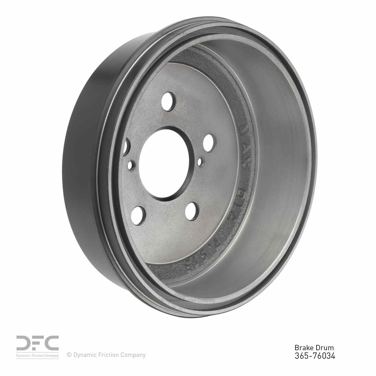 Dynamic Friction Company Brake Drum 365-76034