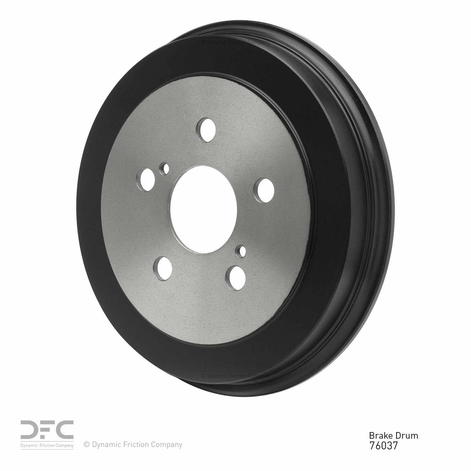 Dynamic Friction Company Brake Drum 365-76037