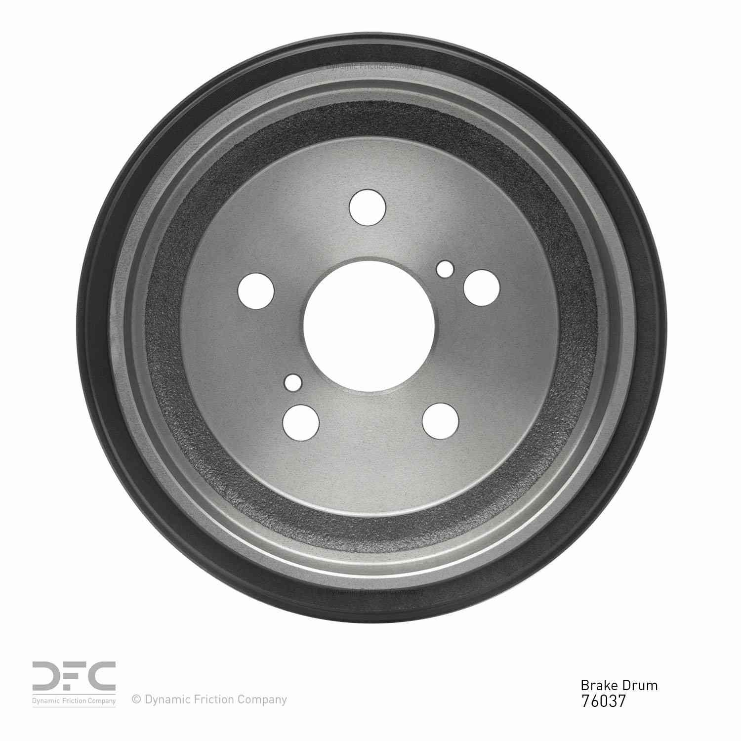 Dynamic Friction Company Brake Drum 365-76037