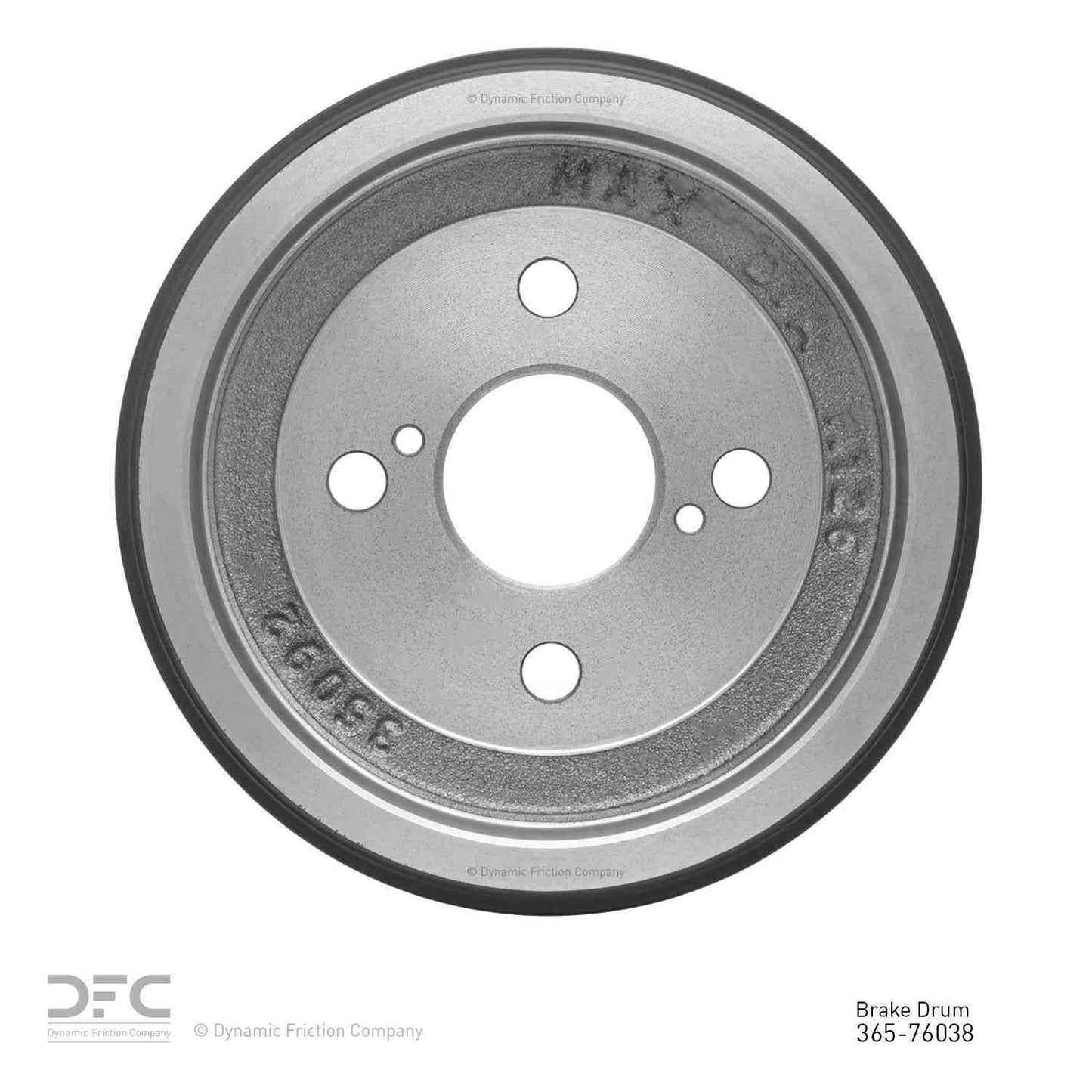 Dynamic Friction Company Brake Drum 365-76038