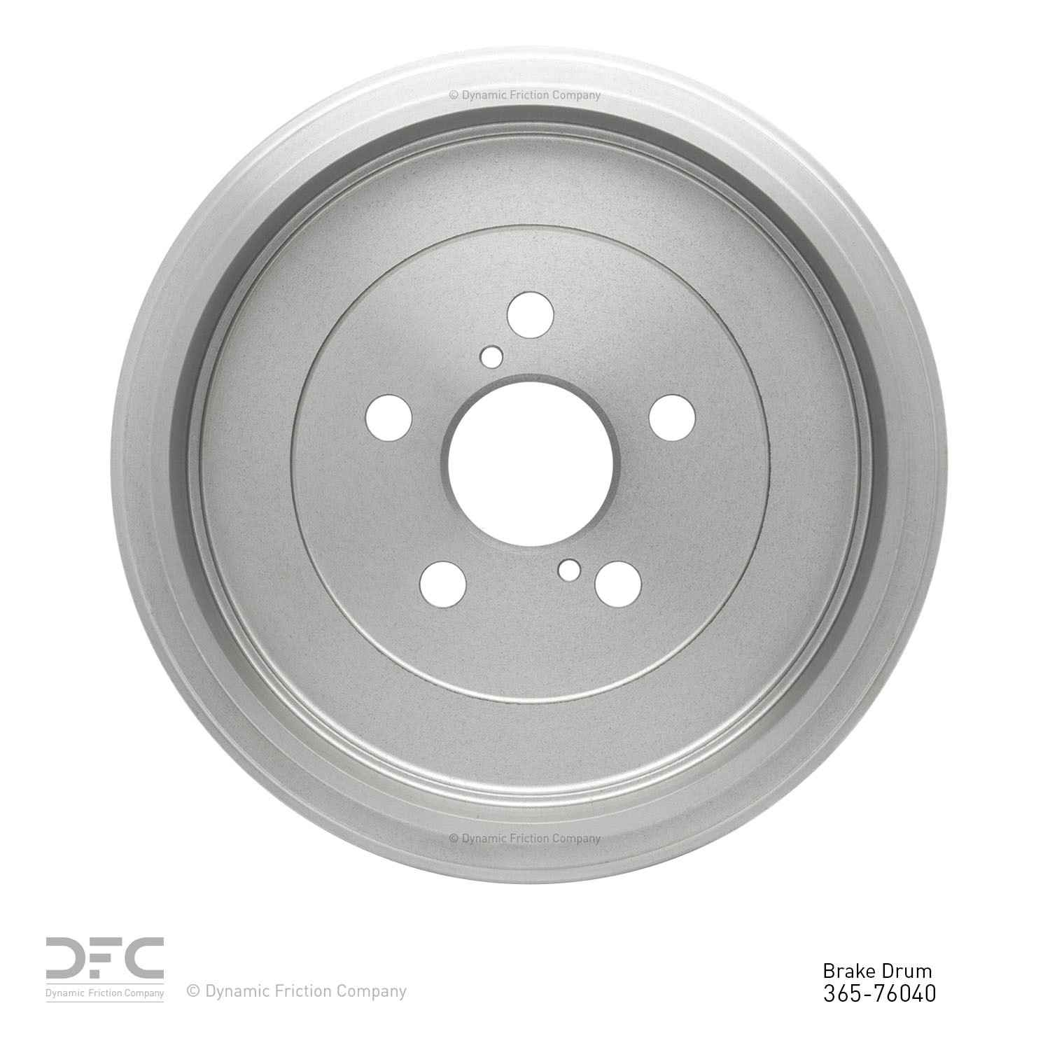 Dynamic Friction Company Brake Drum 365-76040