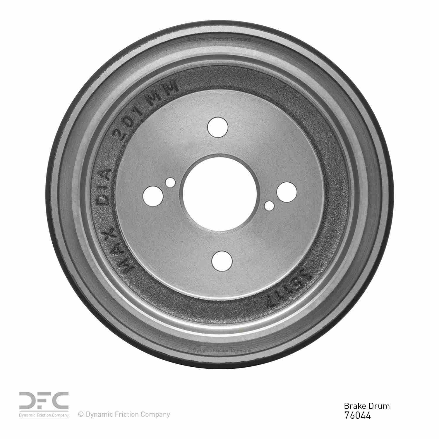 Dynamic Friction Company Brake Drum 365-76044