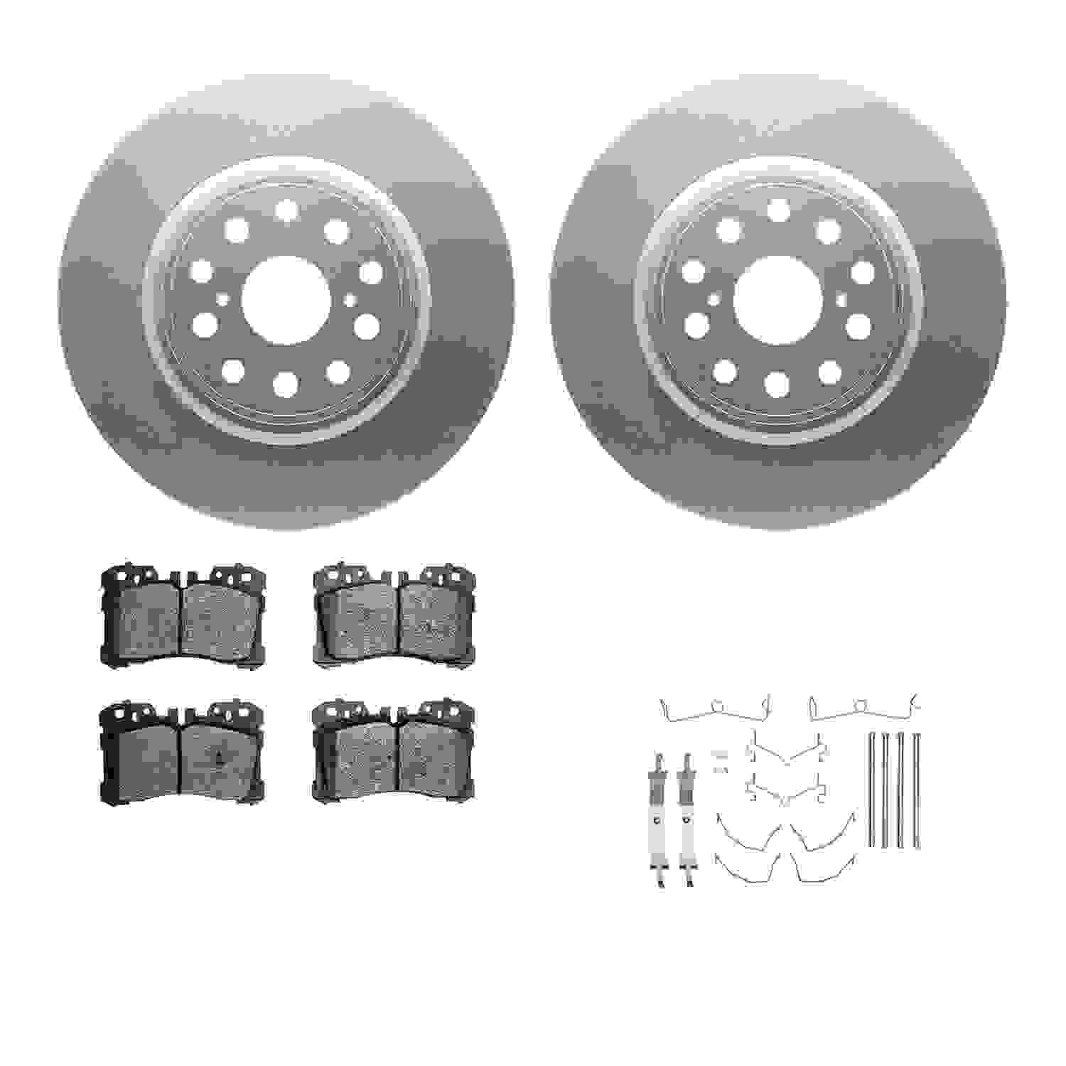 Dynamic Friction Company Disc Brake Kit 4312-75019