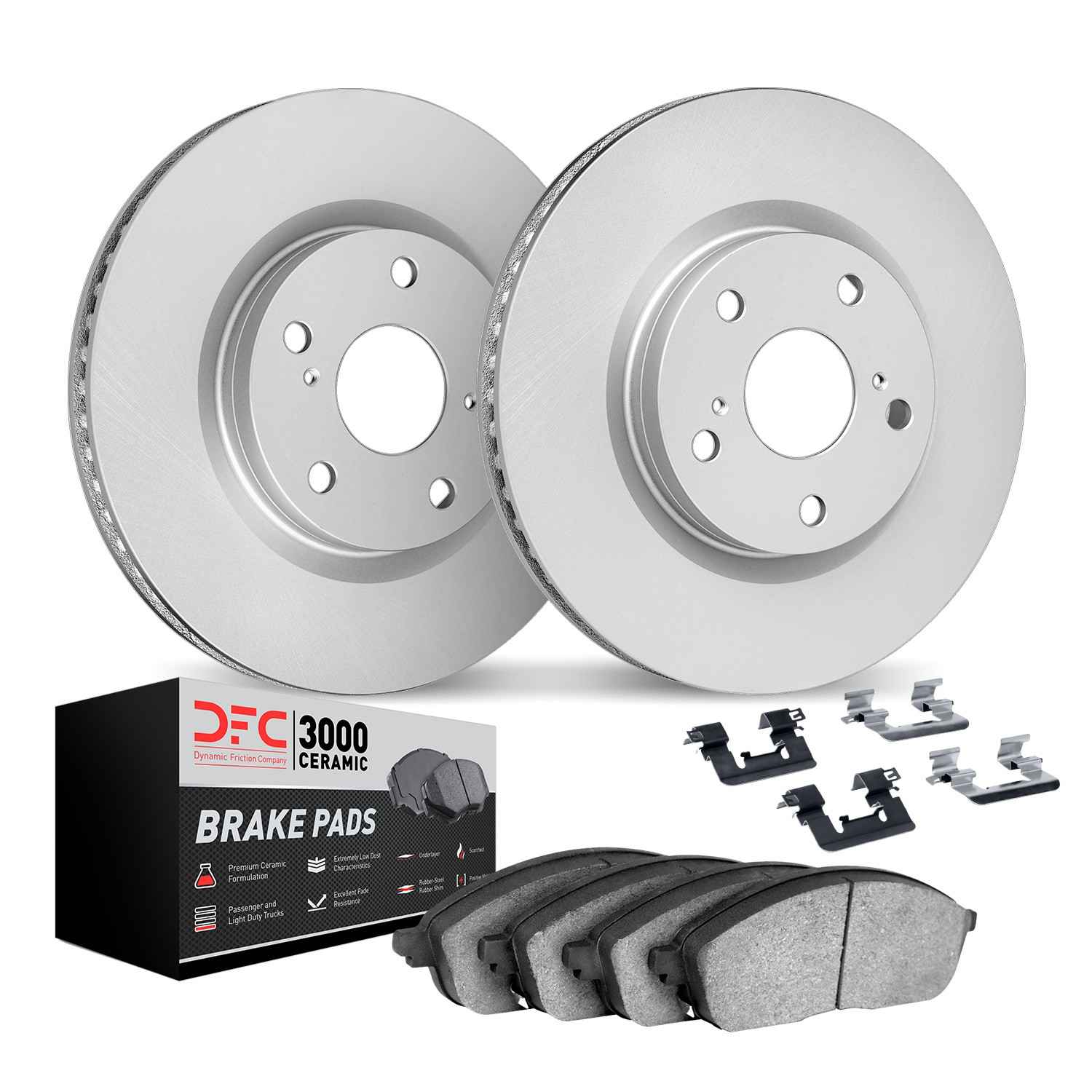 Dynamic Friction Company Disc Brake Kit 4312-75019