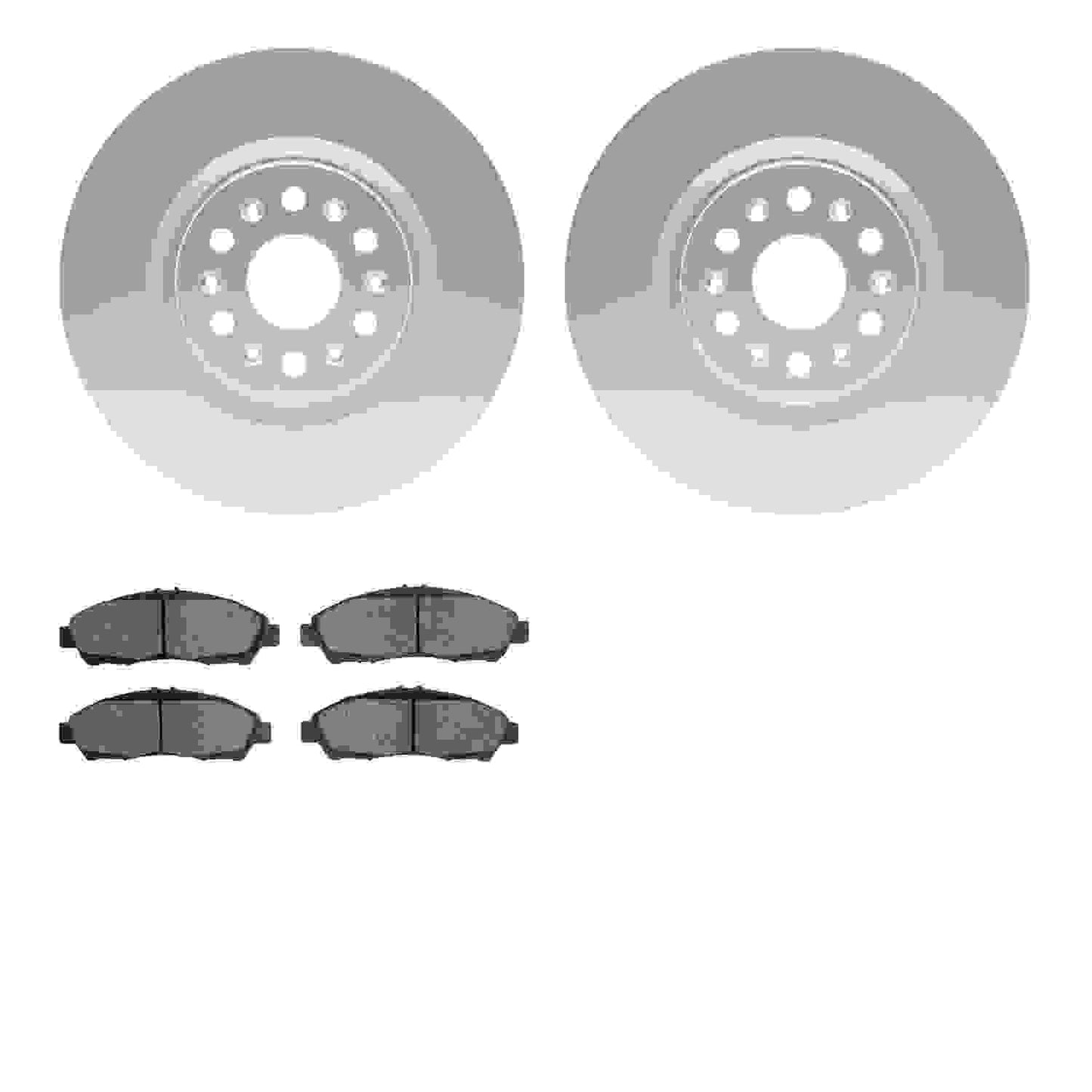 Dynamic Friction Company Disc Brake Kit 4502-46129