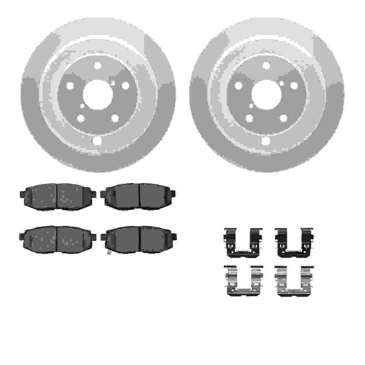Dynamic Friction Company Disc Brake Kit 4512-13082
