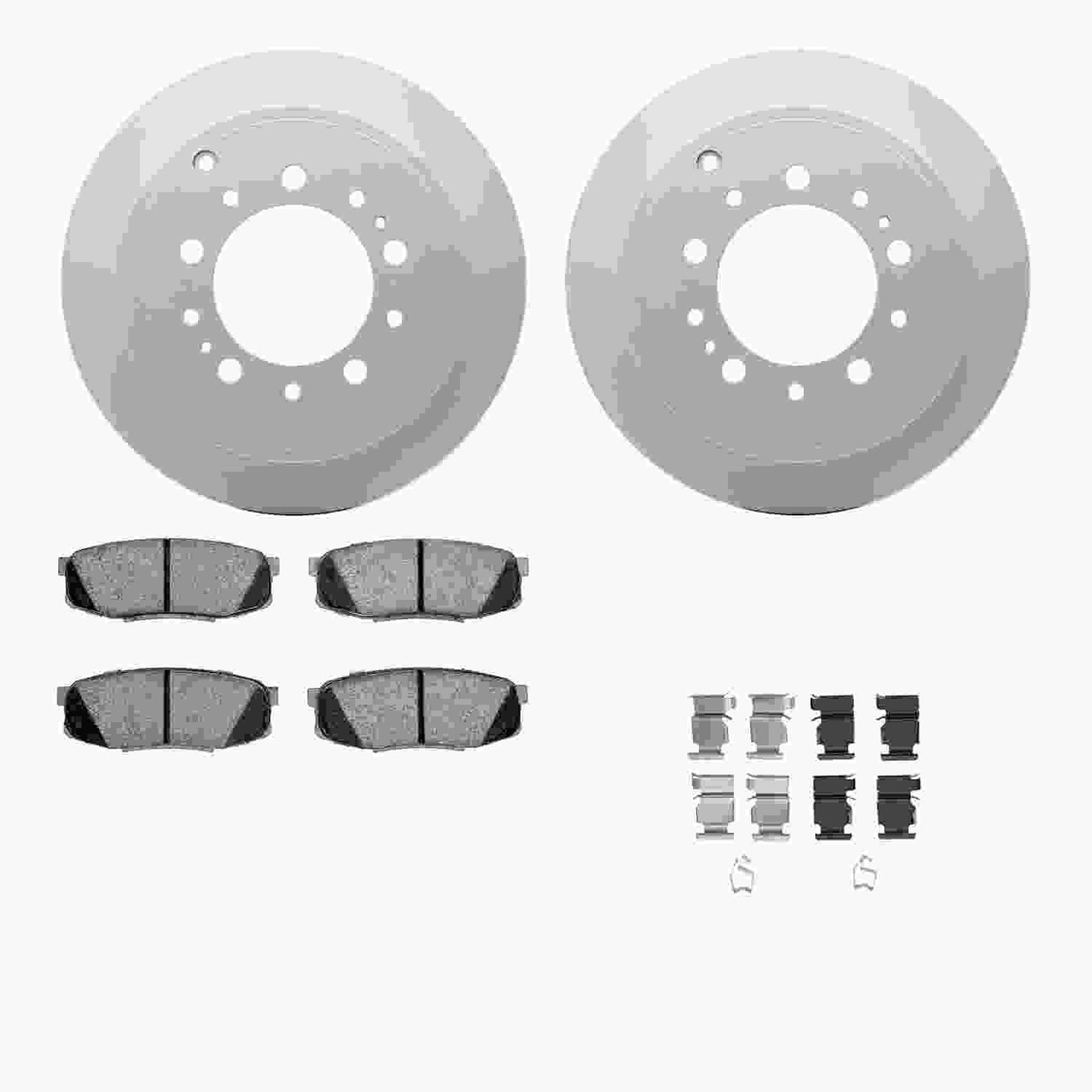 Dynamic Friction Company Disc Brake Kit 4512-76182