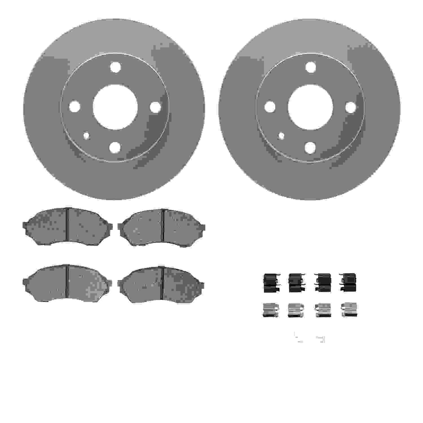 Dynamic Friction Company Disc Brake Kit 4512-99012