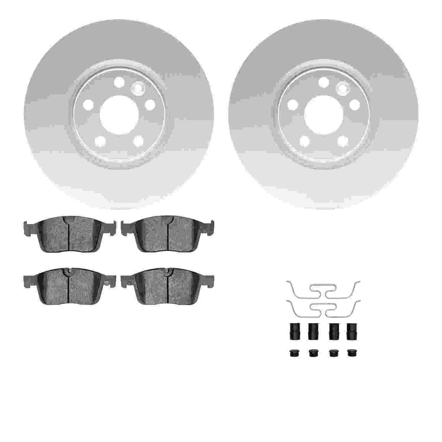Dynamic Friction Company Disc Brake Kit 4612-27036