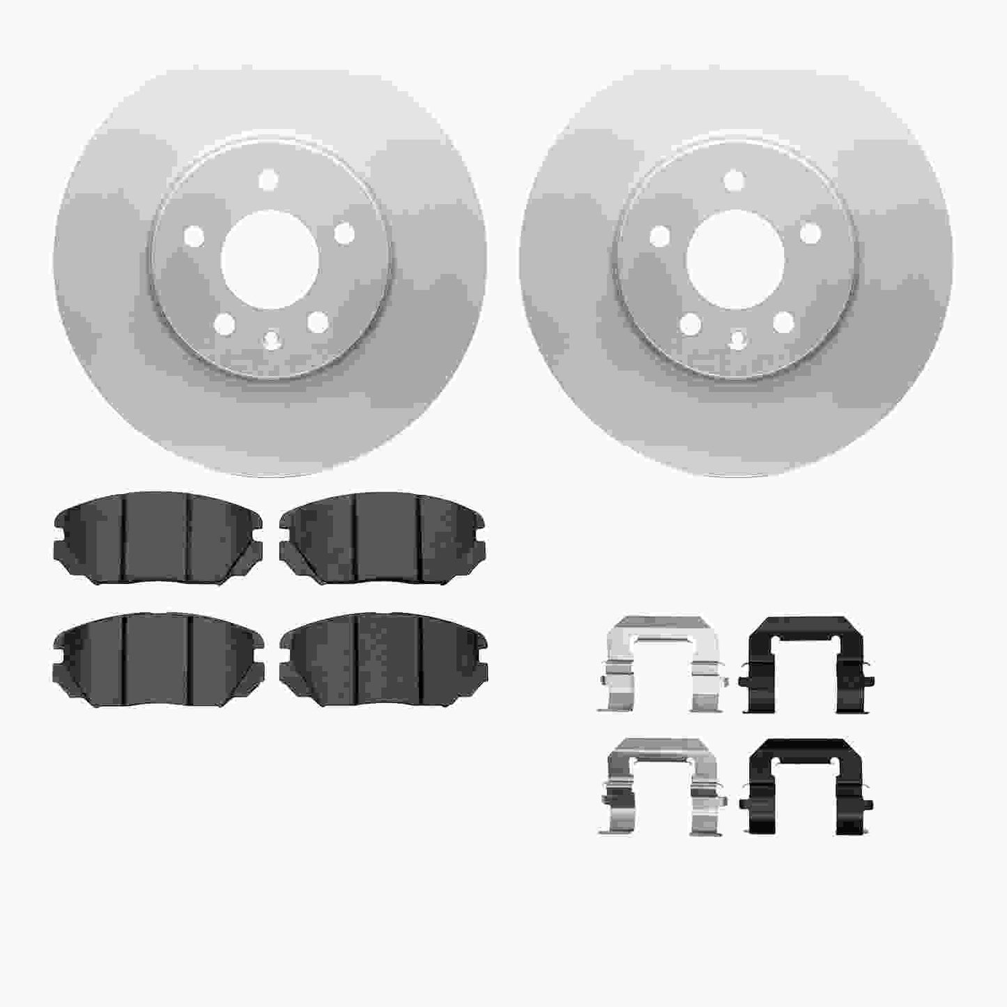 Dynamic Friction Company Disc Brake Kit 4612-46019