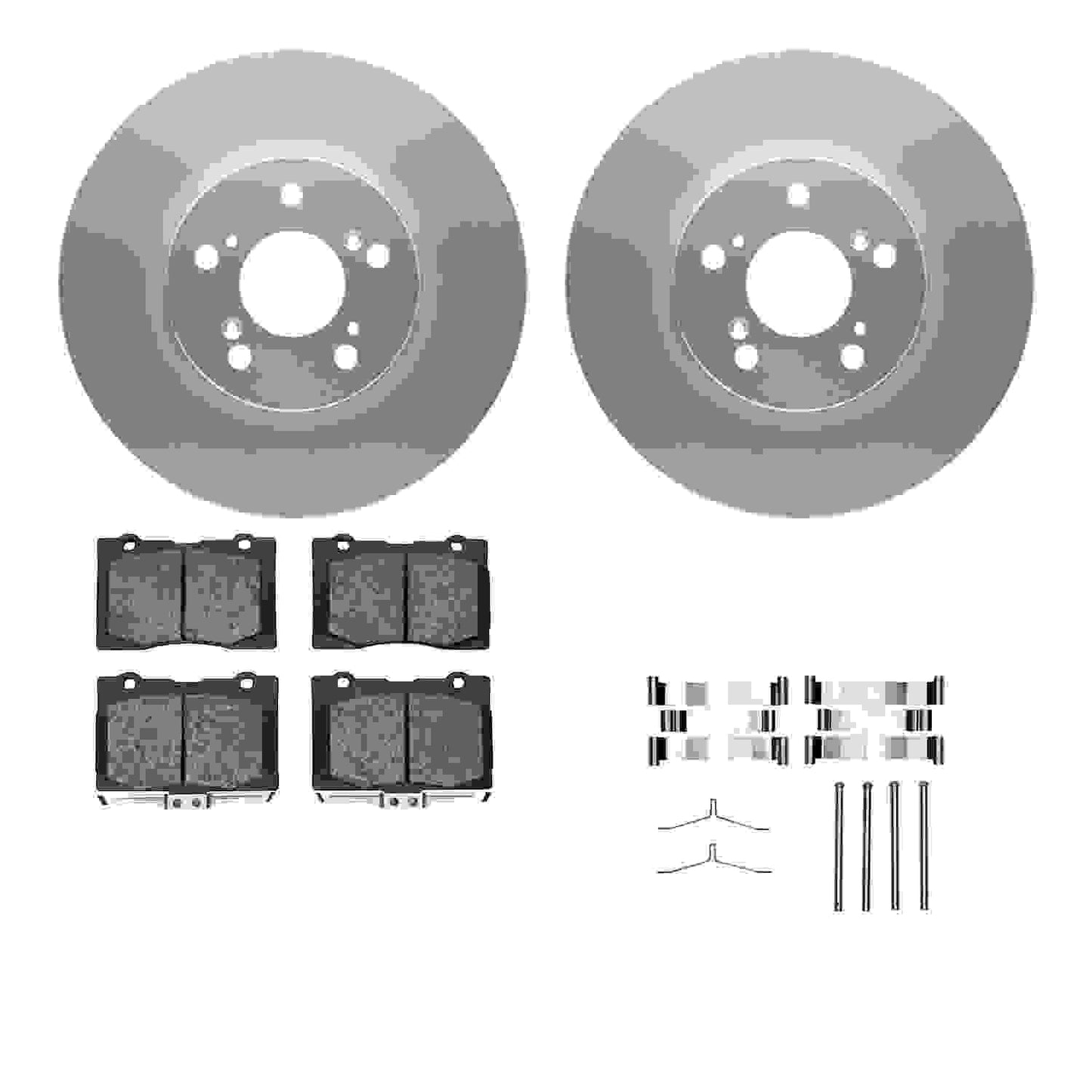 Dynamic Friction Company Disc Brake Kit 4612-58004