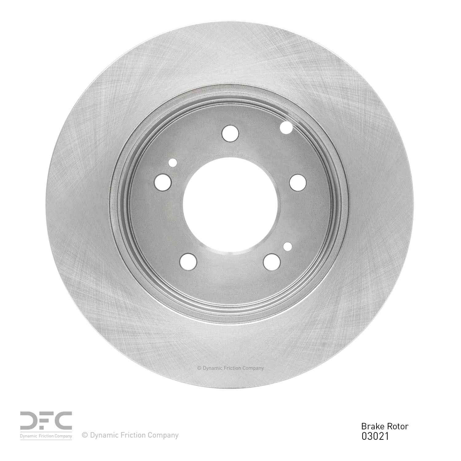 Dynamic Friction Company Disc Brake Rotor 600-03021