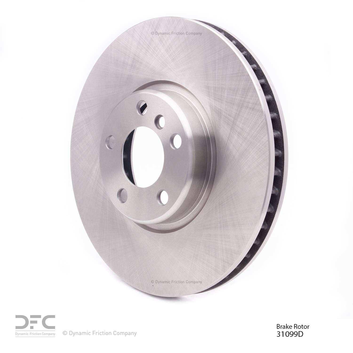Dynamic Friction Company Disc Brake Rotor 600-31099D