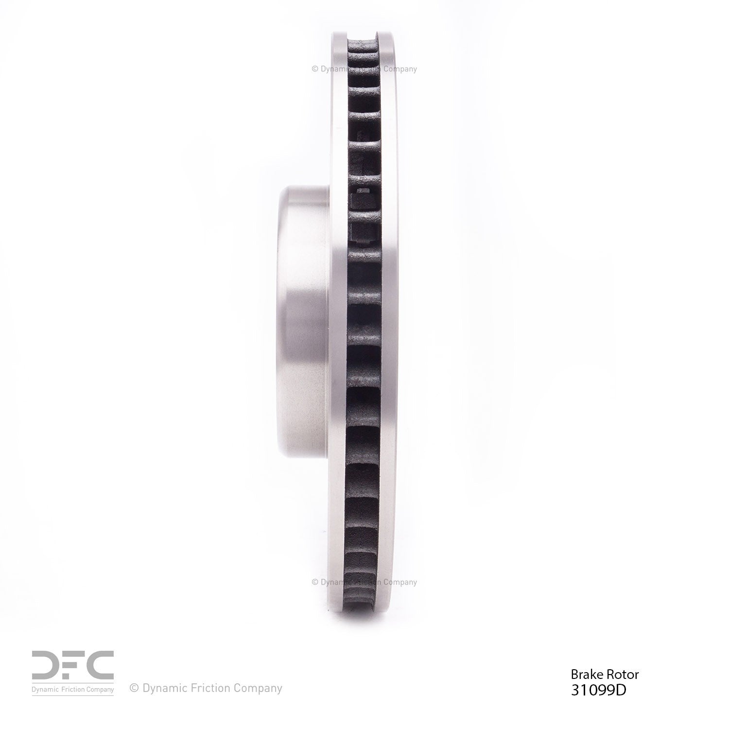 Dynamic Friction Company Disc Brake Rotor 600-31099D