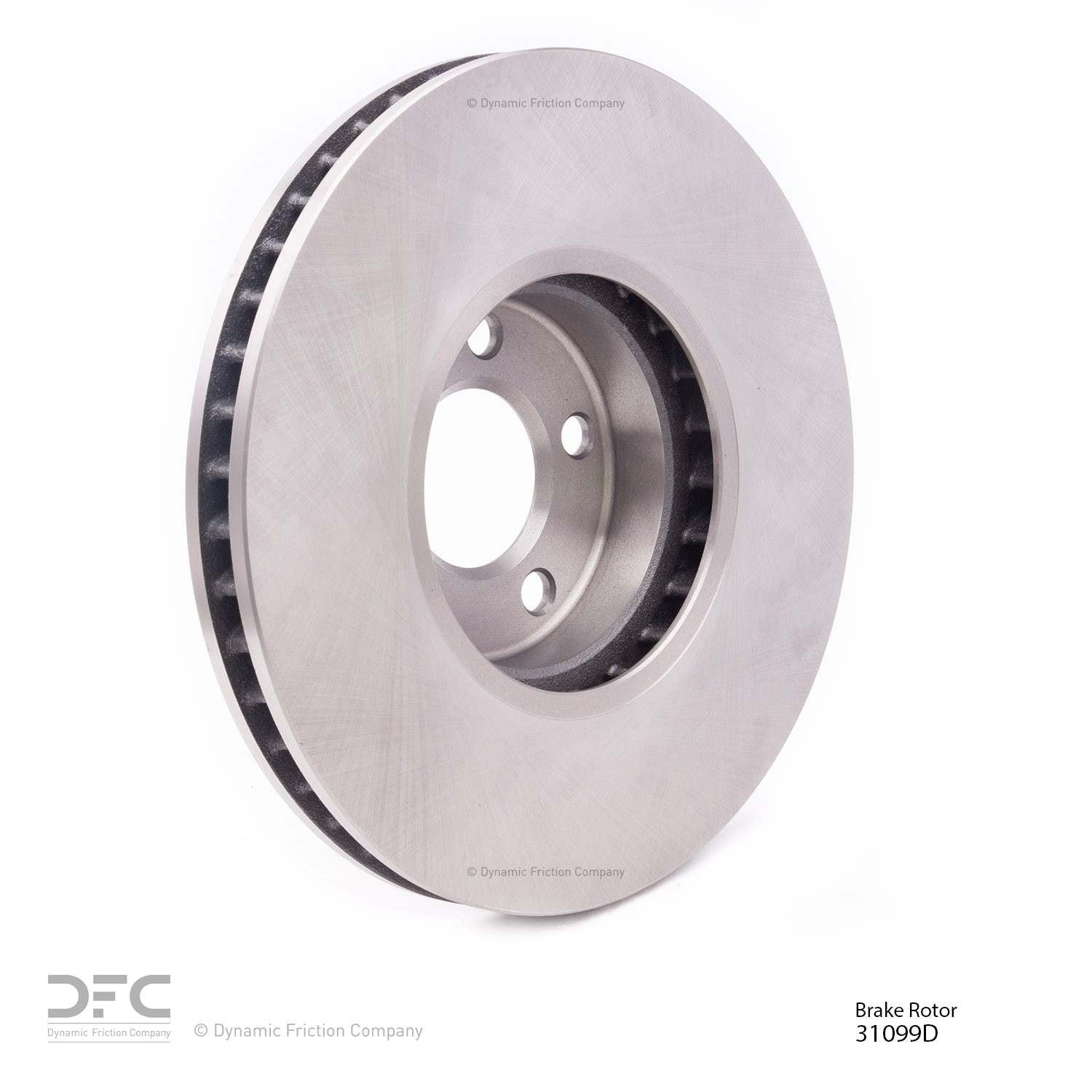 Dynamic Friction Company Disc Brake Rotor 600-31099D